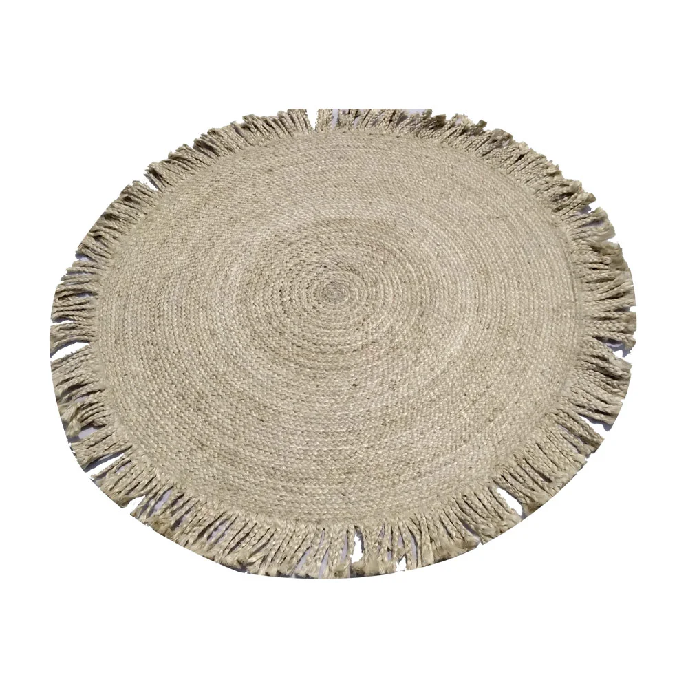 Φωτογραφία προϊόντος: AMARA ΧΑΛΑΚΙ 120x120cm ΓΙΟΥΤΑ ΜΠΕΖ