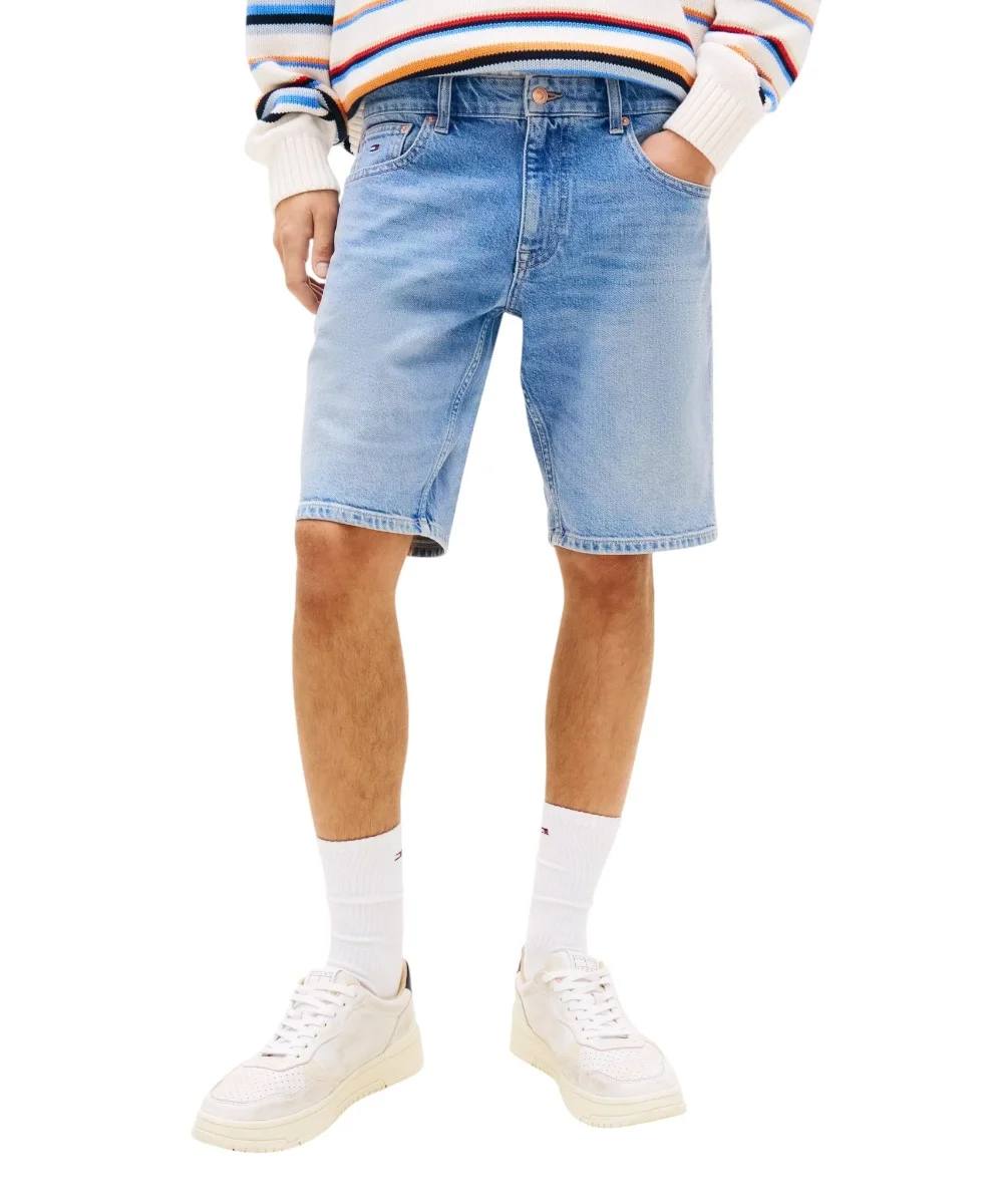 Φωτογραφία προϊόντος: Tommy Hilfiger - Ανδρική Βερμούδα Σορτς Scanton Whiskered Denim Slim Fit DM0DM22981-1A5 Μπλε