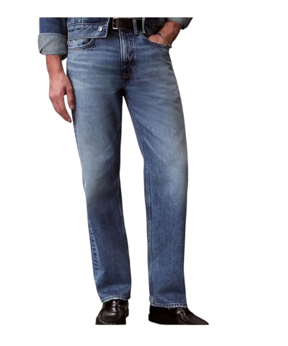Φωτογραφία προϊόντος: Calvin Klein – Ανδρικό Jeans Andrew 90s Straight LV04RF725G-WE9 Μπλε