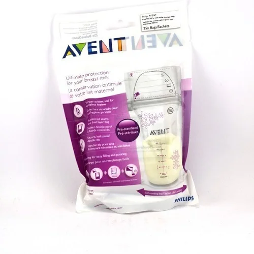 Φωτογραφία προϊόντος: Vican (Philips) Avent Σακουλάκια Αποθήκευσης Μητρικού Γάλακτος 180ml, 25τμχ