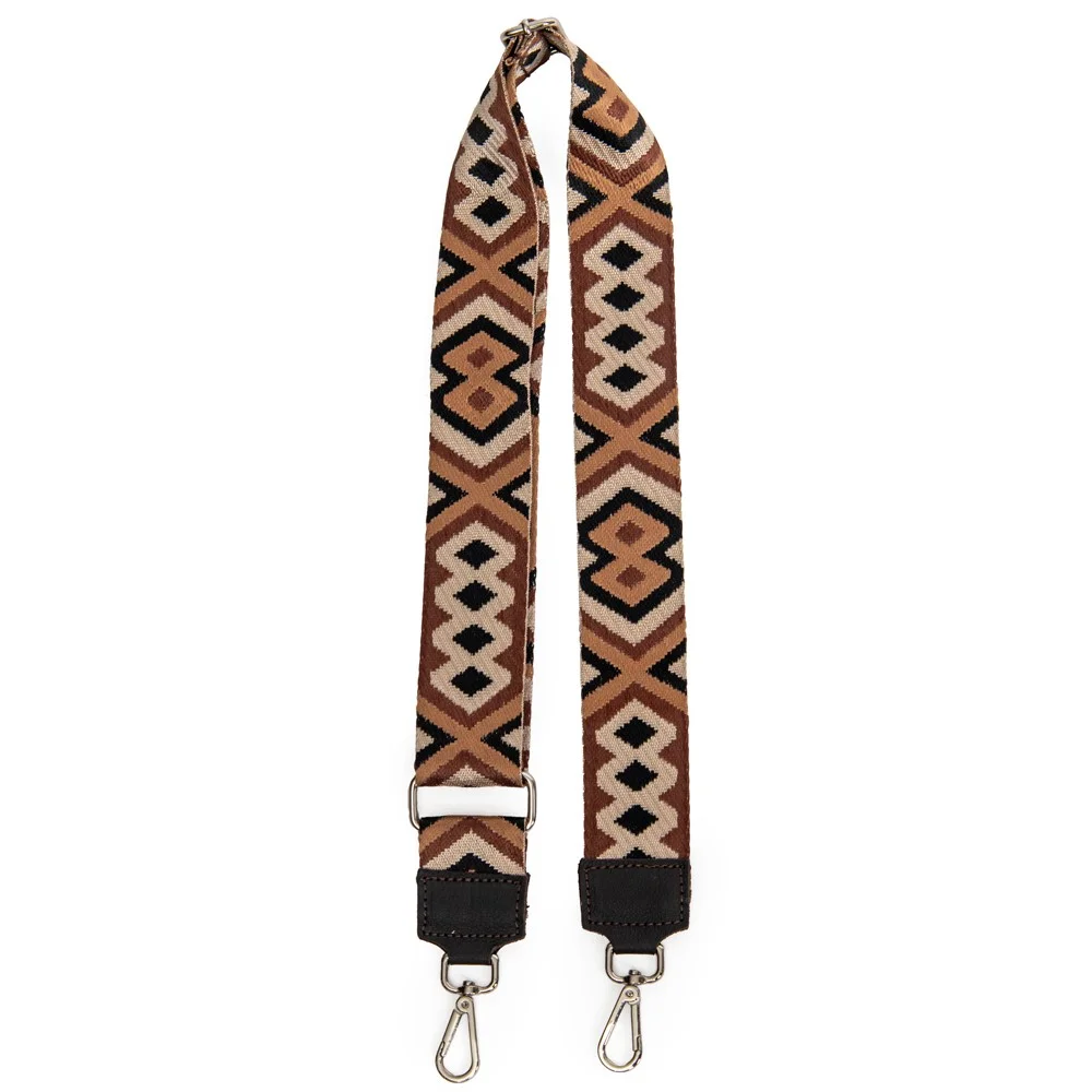 Φωτογραφία προϊόντος: GEORGIADIS ACCESSORIES Ρυθμιζόμενος Ιμάντας Τσάντας IM-1002 Καφέ-Μαύρο