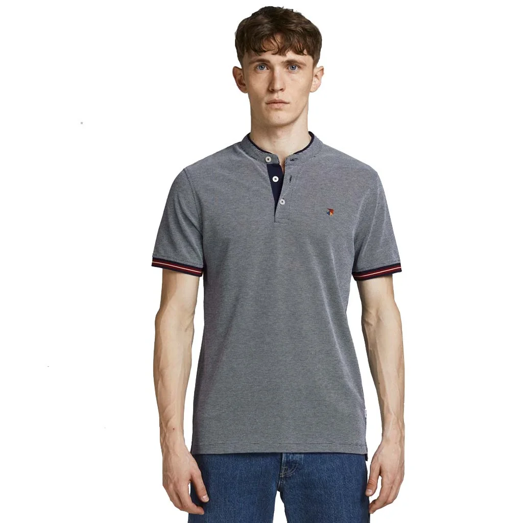 Φωτογραφία προϊόντος: JACK & JONES Ανδρικό Μαο Πόλο JACK & JONES 12171658 Indigo