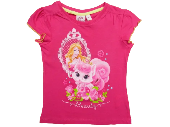 Φωτογραφία προϊόντος: ©DISNEY - ©DISNEY Καλοκαιρινά - PRINCESS ©DISNEY ΠΑΙΔΙΚΟ T-SHIRT SLEEPING BEAUTY PRINCESS 0445 - φούξια 8597