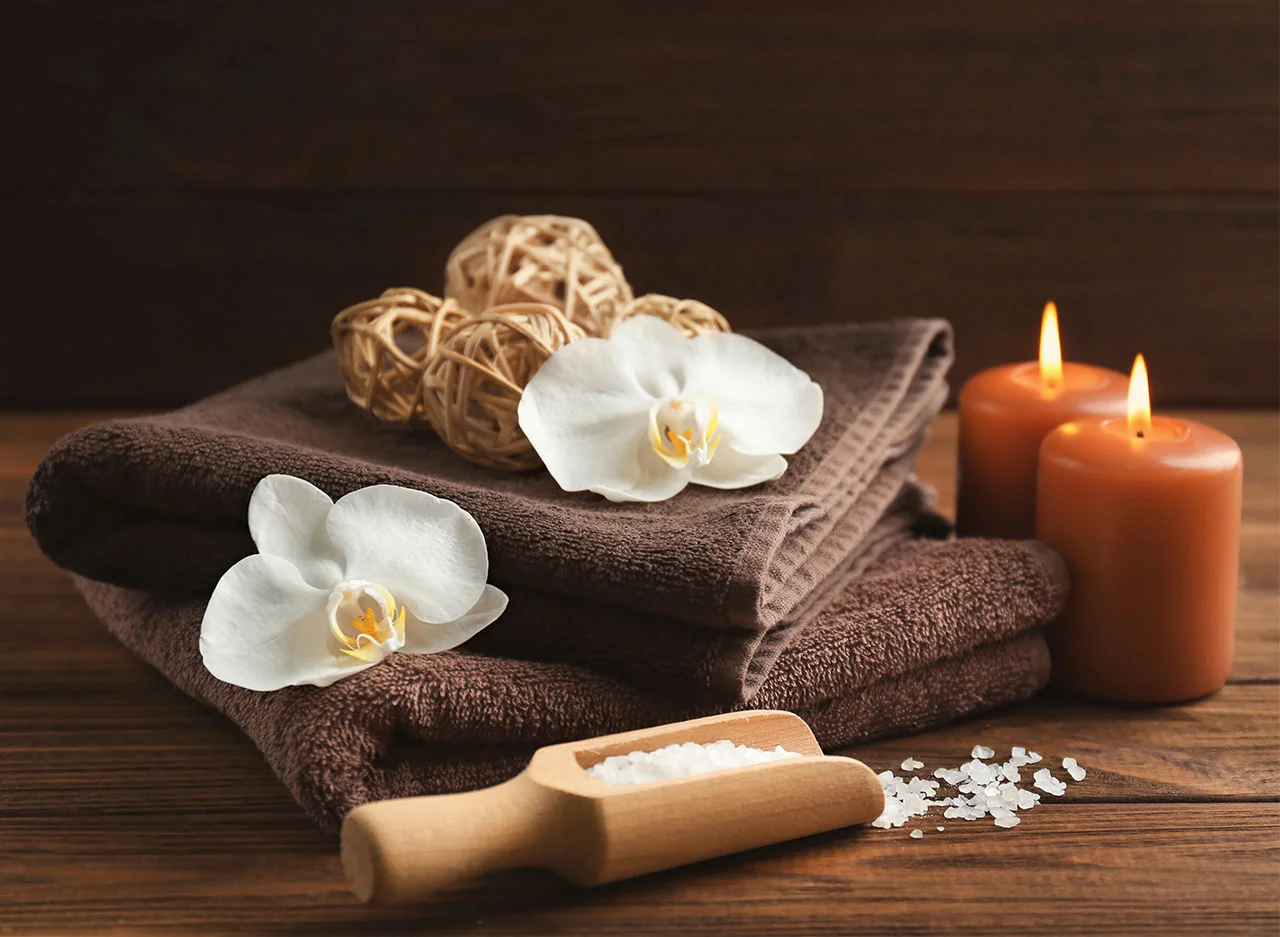 Φωτογραφία προϊόντος: Πίνακας σε καμβά Relax time candles