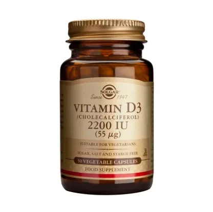 Φωτογραφία προϊόντος: SOLGAR VITAMIN D-3 2200 50VCAPS