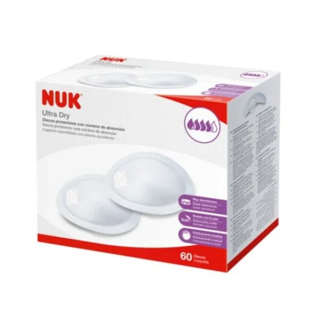 Φωτογραφία προϊόντος: Nuk επιθέματα στήθους Ultra Dry 60 τεμάχια
