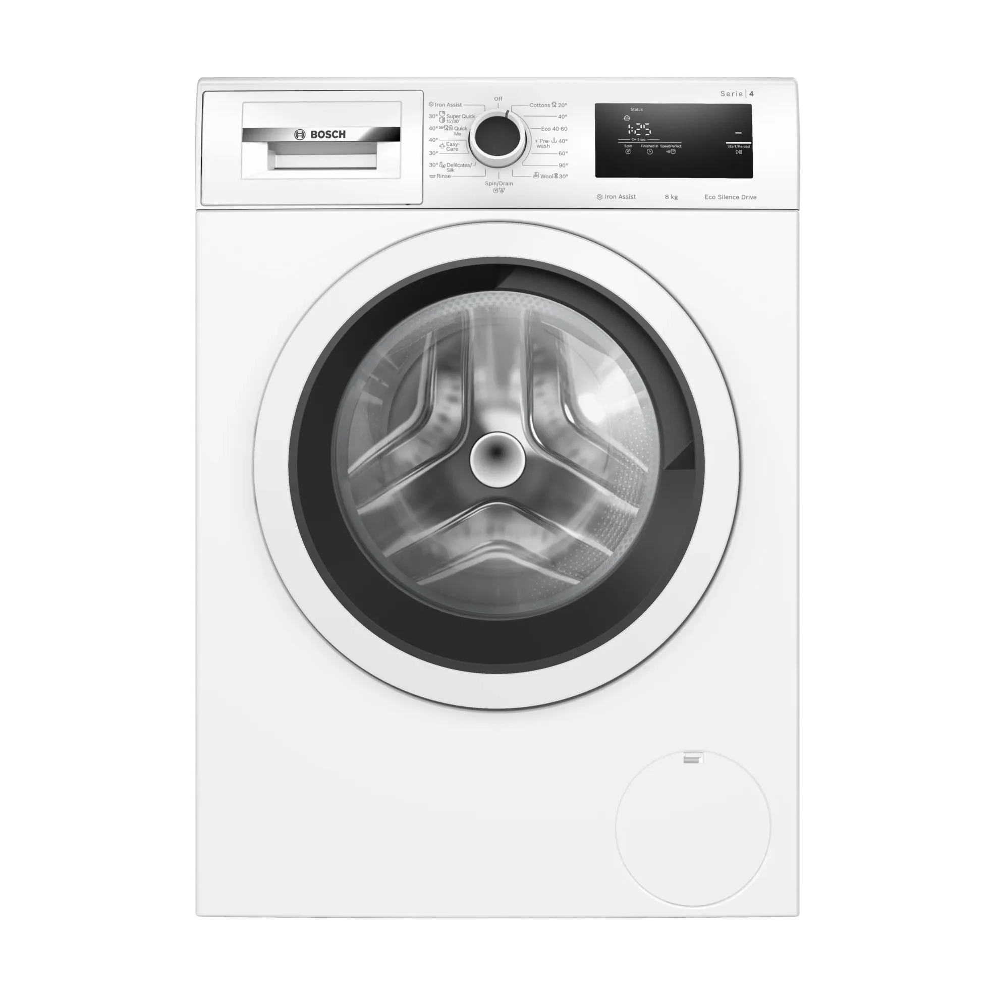 Φωτογραφία προϊόντος: Πλυντήριο Ρούχων Bosch Serie 4 WAN24066BY 8kg Α 1200 Στροφών Λευκό