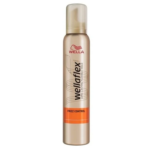 Φωτογραφία προϊόντος: Wellaflex Frizz Control Αφρός χτενίσματος Δυνατό κράτημα 4 κατά του φριζαρίσματος 200ml