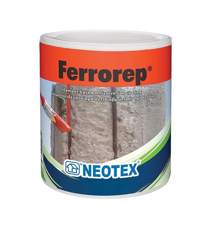 Φωτογραφία προϊόντος: Neotex Ferrorep Αναστολέας Διάβρωσης Μεταλλικών Οπλισμών 1kg