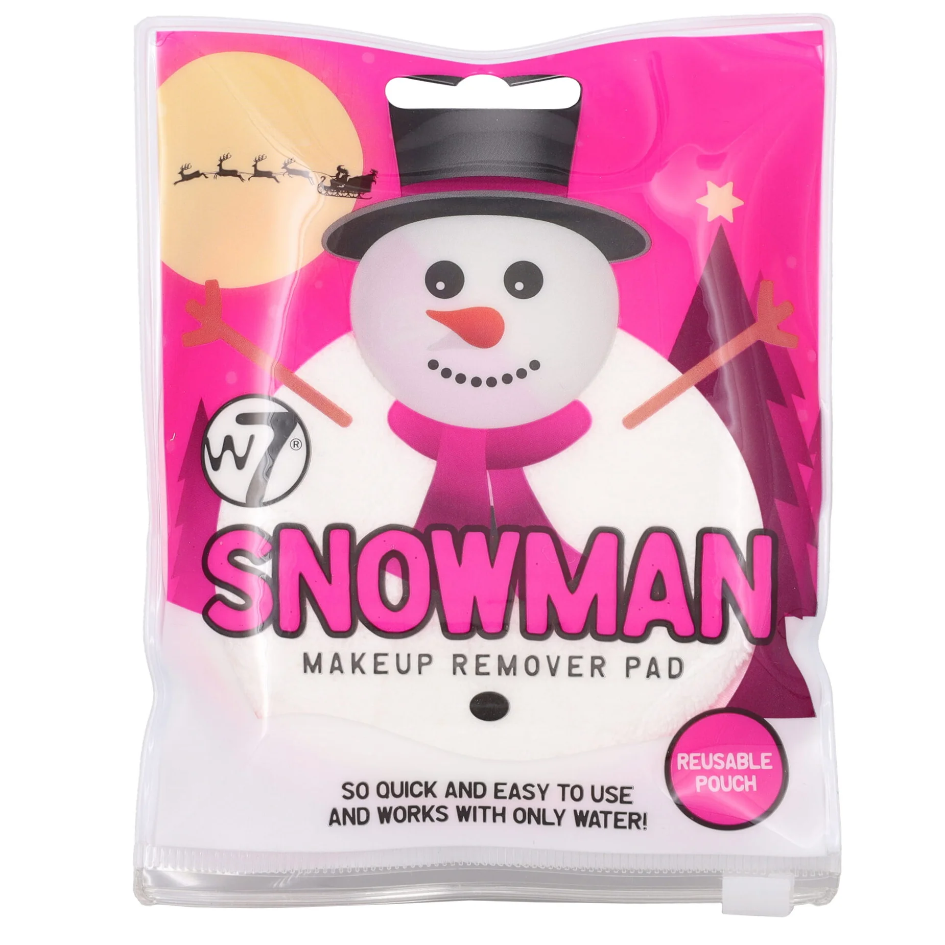 Φωτογραφία προϊόντος: W7 Cosmetics W7 Snowman Makeup Remover Cookie