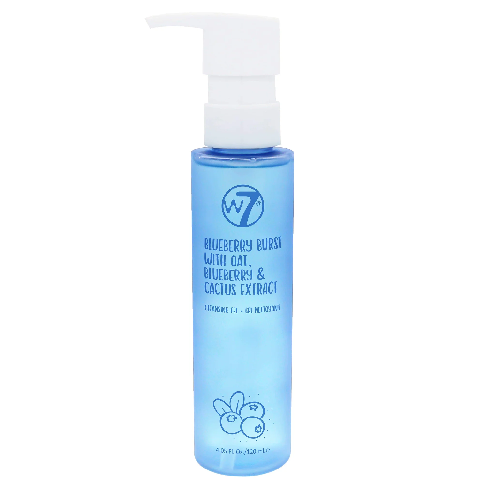 Φωτογραφία προϊόντος: W7 Cosmetics W7 Blueberry Burst Face Cleansing Gel (120ml)