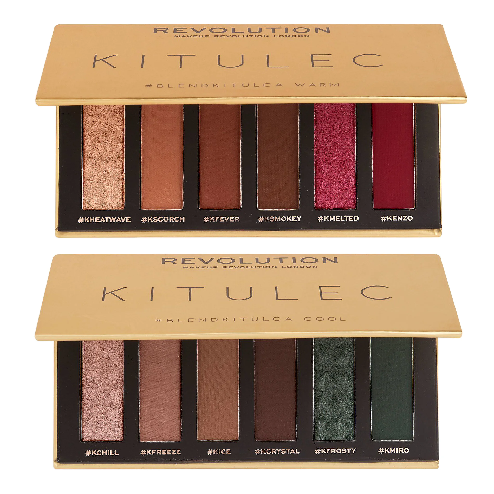 Φωτογραφία προϊόντος: Makeup Revolution X Kitulec Blend Kit Eyeshadow Palette (15,6gr)