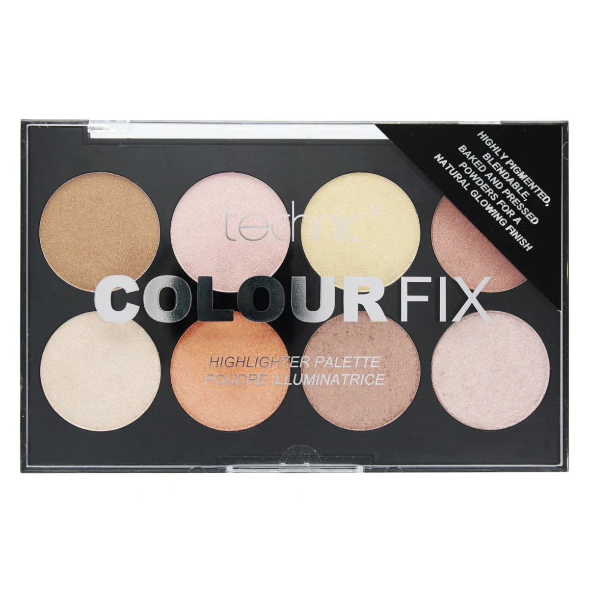 Φωτογραφία προϊόντος: Technic Cosmetics Technic Colour Fix Highlighter Palette