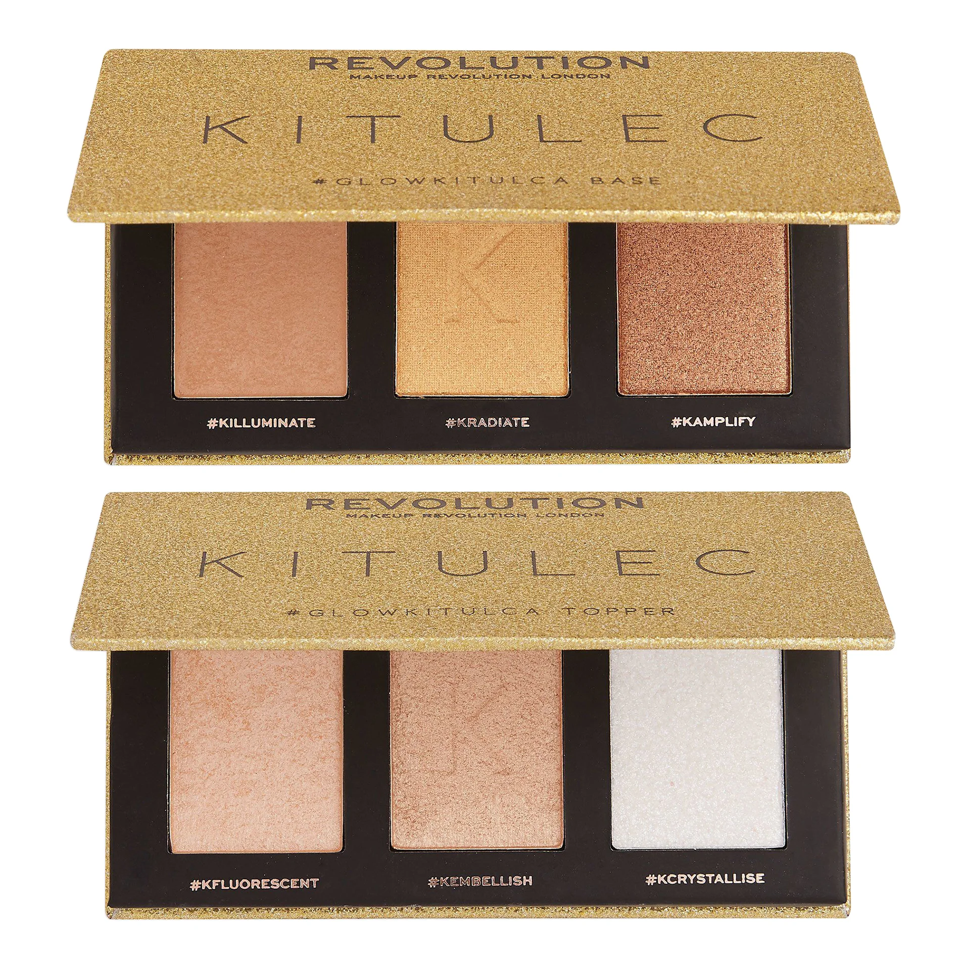Φωτογραφία προϊόντος: Makeup Revolution X Kitulec Glow Kit Highlighter Palette (15gr)