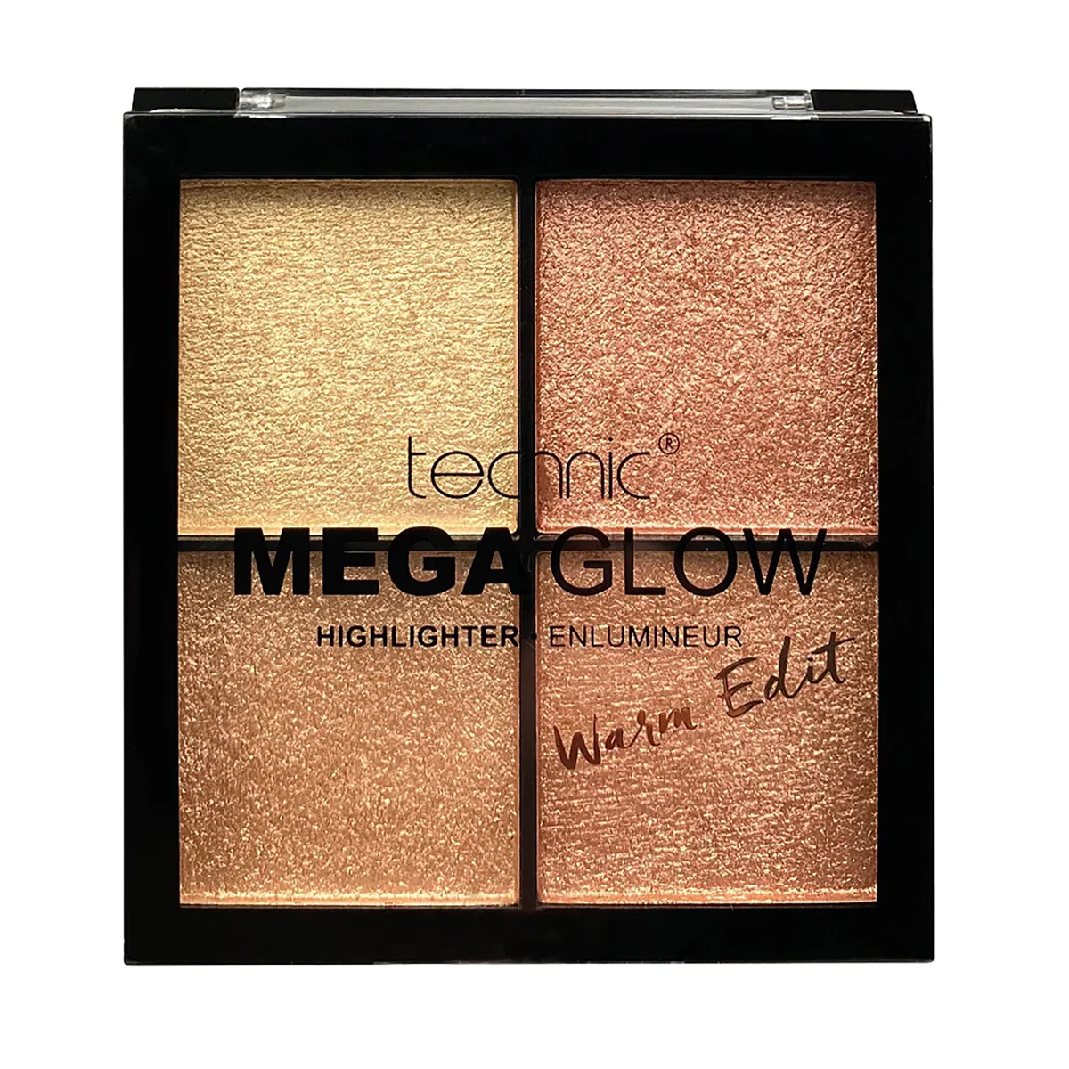 Φωτογραφία προϊόντος: Technic Cosmetics Technic Mega Glow Highlighter Palette - Warm Edit (10gr)