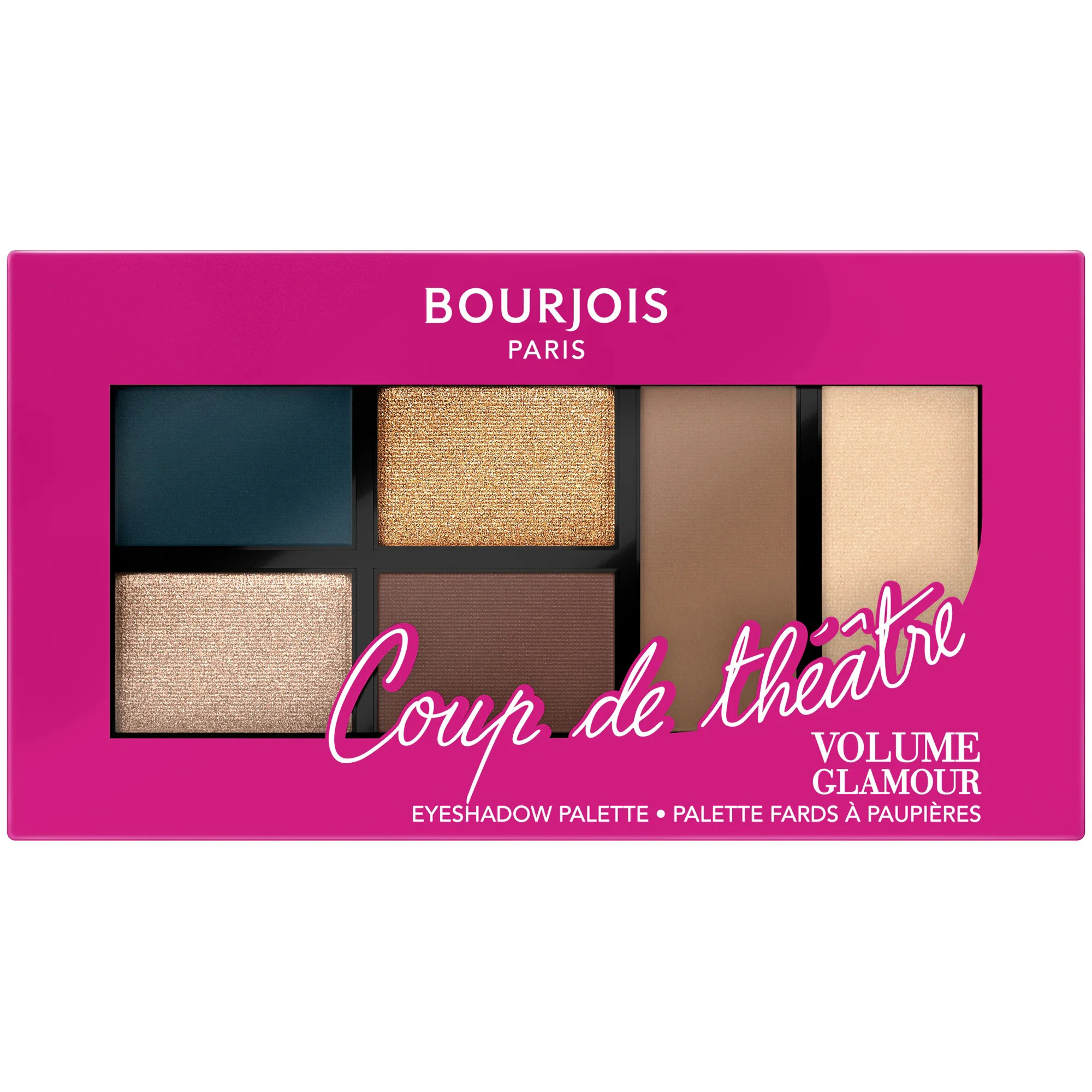 Φωτογραφία προϊόντος: Bourjois Volume Glamour Eyeshadow Palette - 02 Coup de Theatre (Cheeky Look) (8,4gr)