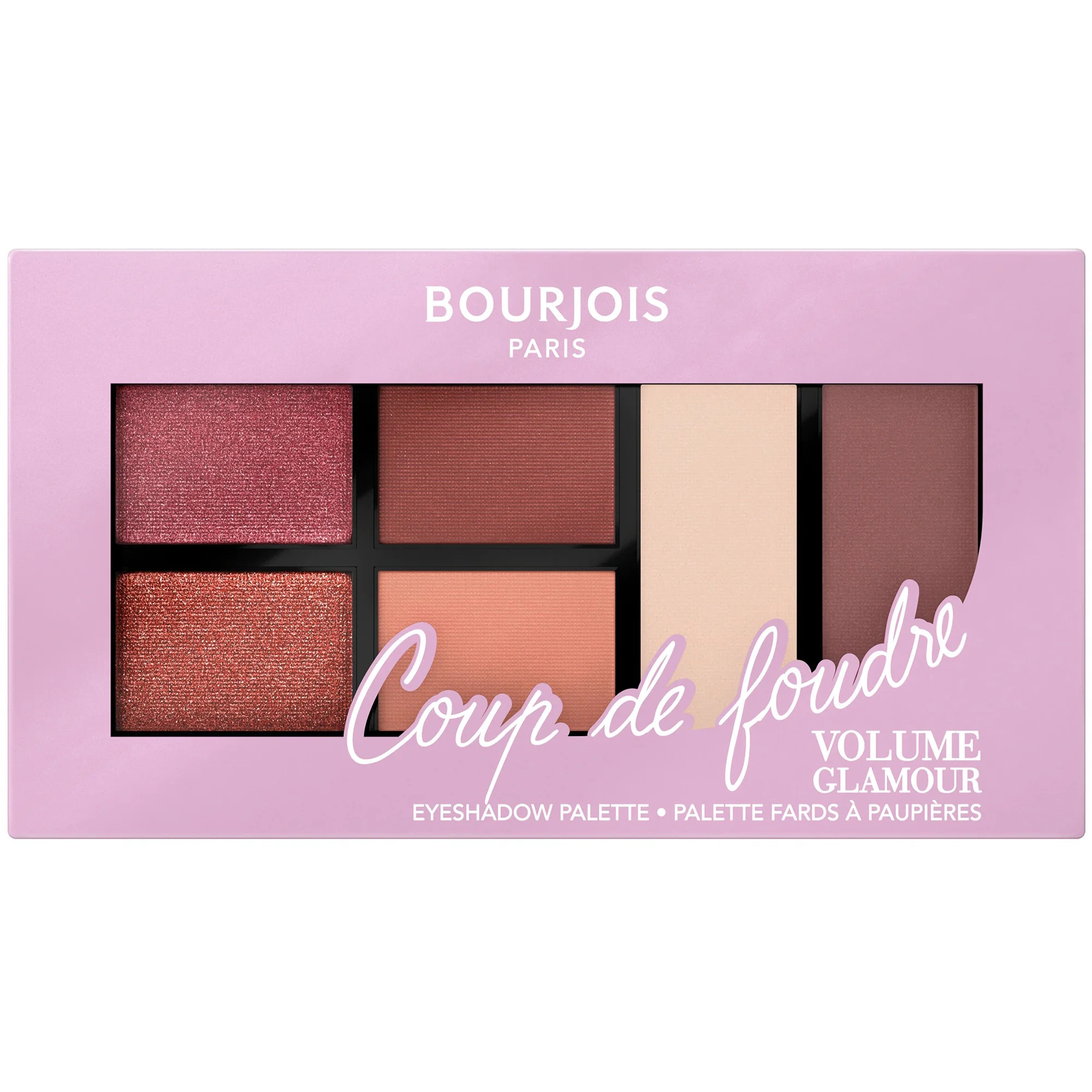 Φωτογραφία προϊόντος: Bourjois Volume Glamour Eyeshadow Palette - 03 Coup de Foudre (Cute Look) (8,4gr)