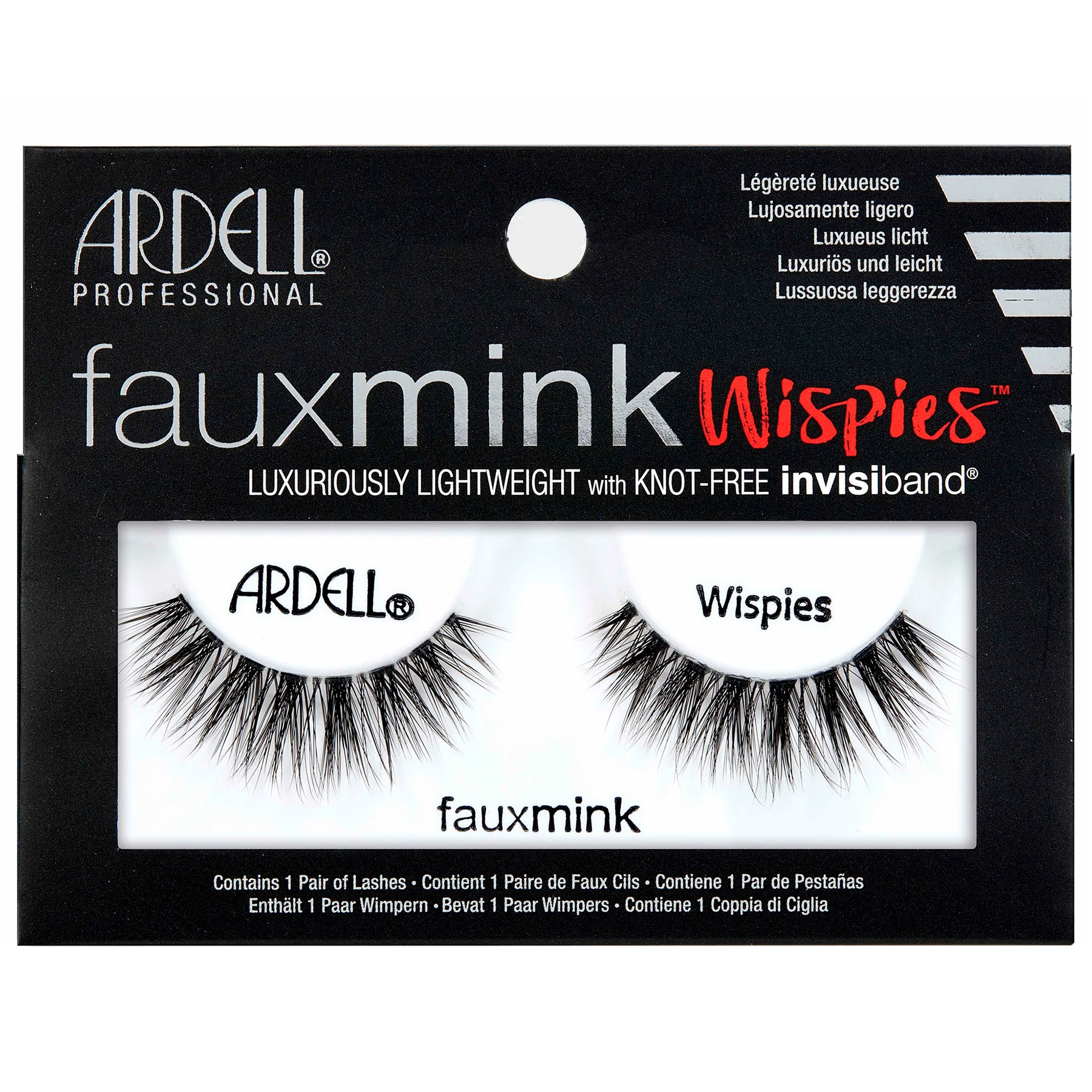 Φωτογραφία προϊόντος: Ardell Faux Mink Lashes - Wispies Black