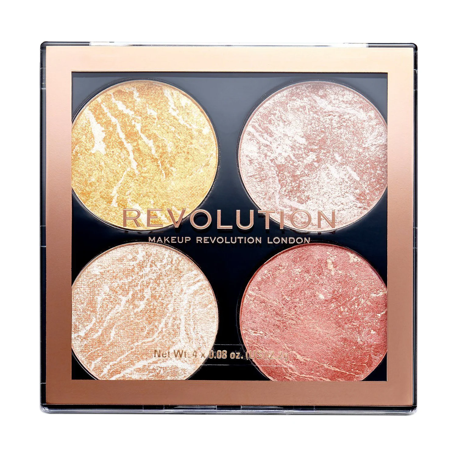 Φωτογραφία προϊόντος: Makeup Revolution Highlighting and Bronzing Cheek Kit - Make It Count (8,8gr)