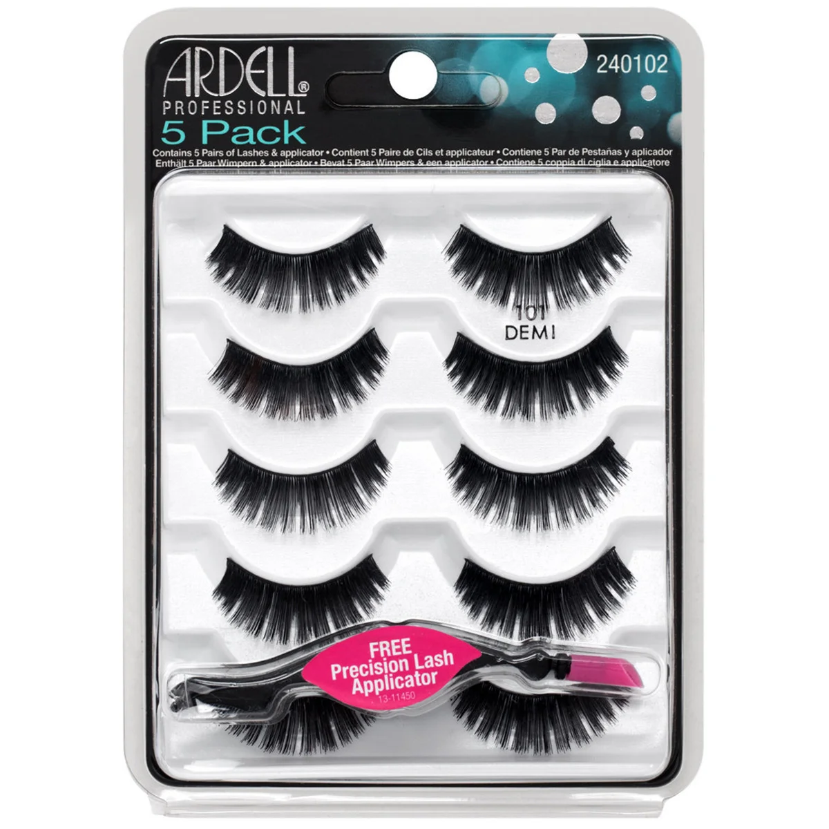 Φωτογραφία προϊόντος: Ardell Natural Lashes Multipack - 101 Demi Black (5 Pack)