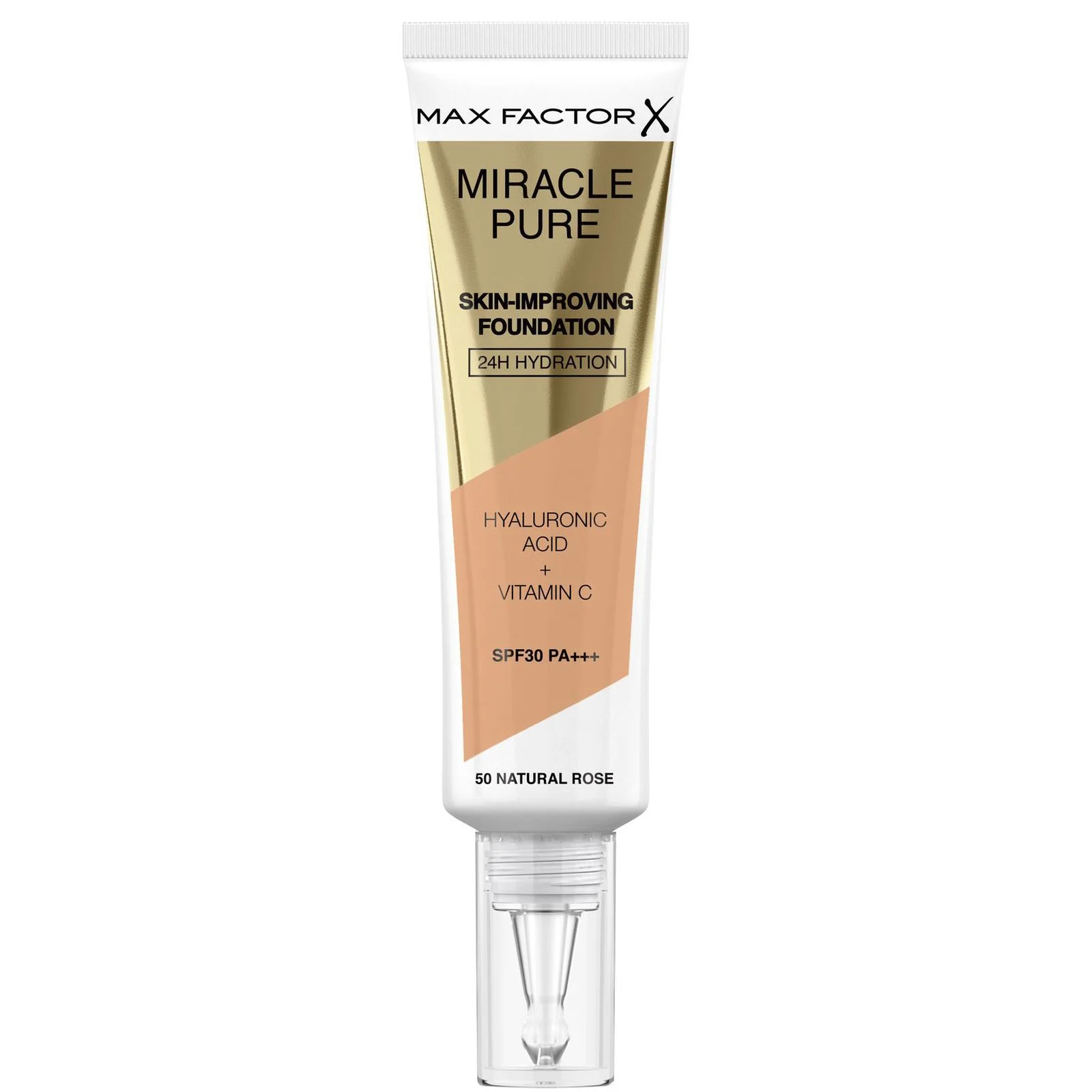 Φωτογραφία προϊόντος: Max Factor Miracle Pure Skin-Improving Foundation - 50 Natural Rose (30ml)