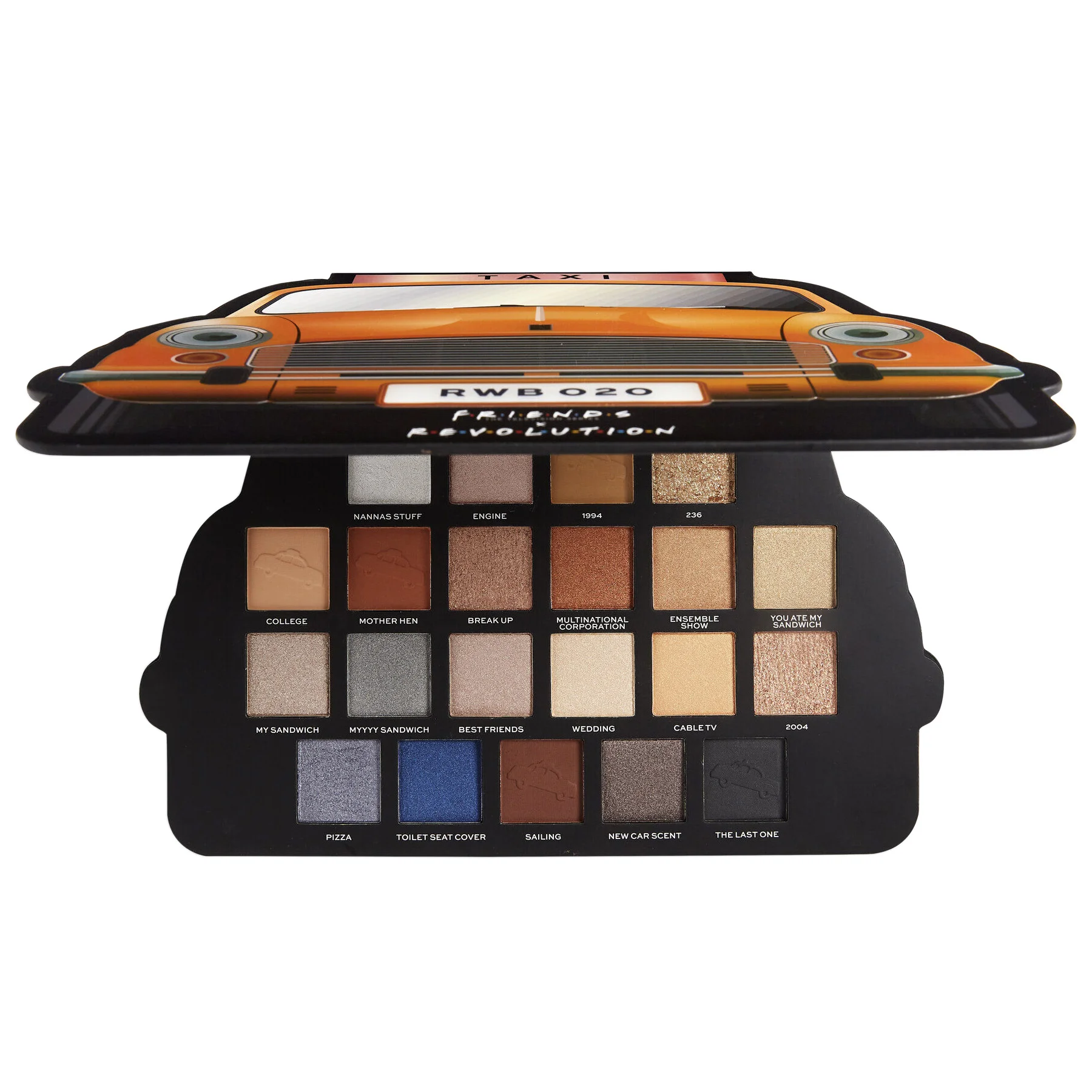 Φωτογραφία προϊόντος: Makeup Revolution X Friends Take A Drive Eyeshadow Palette (25,2gr)