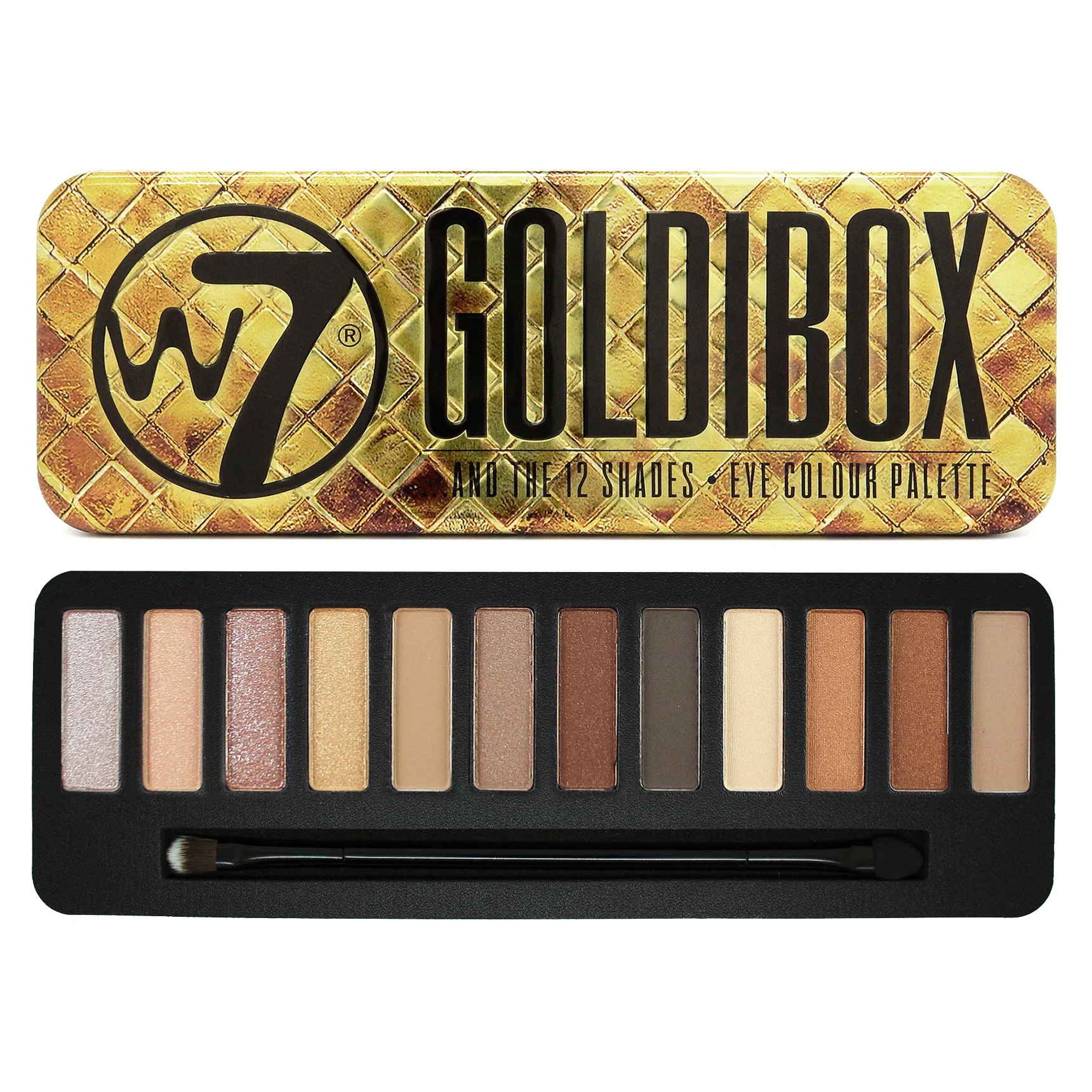 Φωτογραφία προϊόντος: W7 Cosmetics W7 Goldibox Eyeshadow Palette (15,6gr)