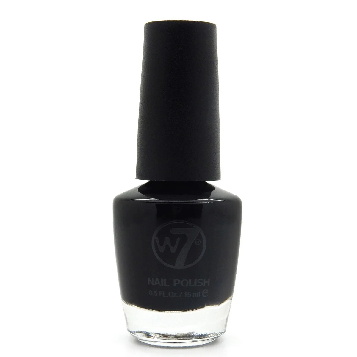 Φωτογραφία προϊόντος: W7 Cosmetics W7 Nail Polish - 28 Black (15ml)