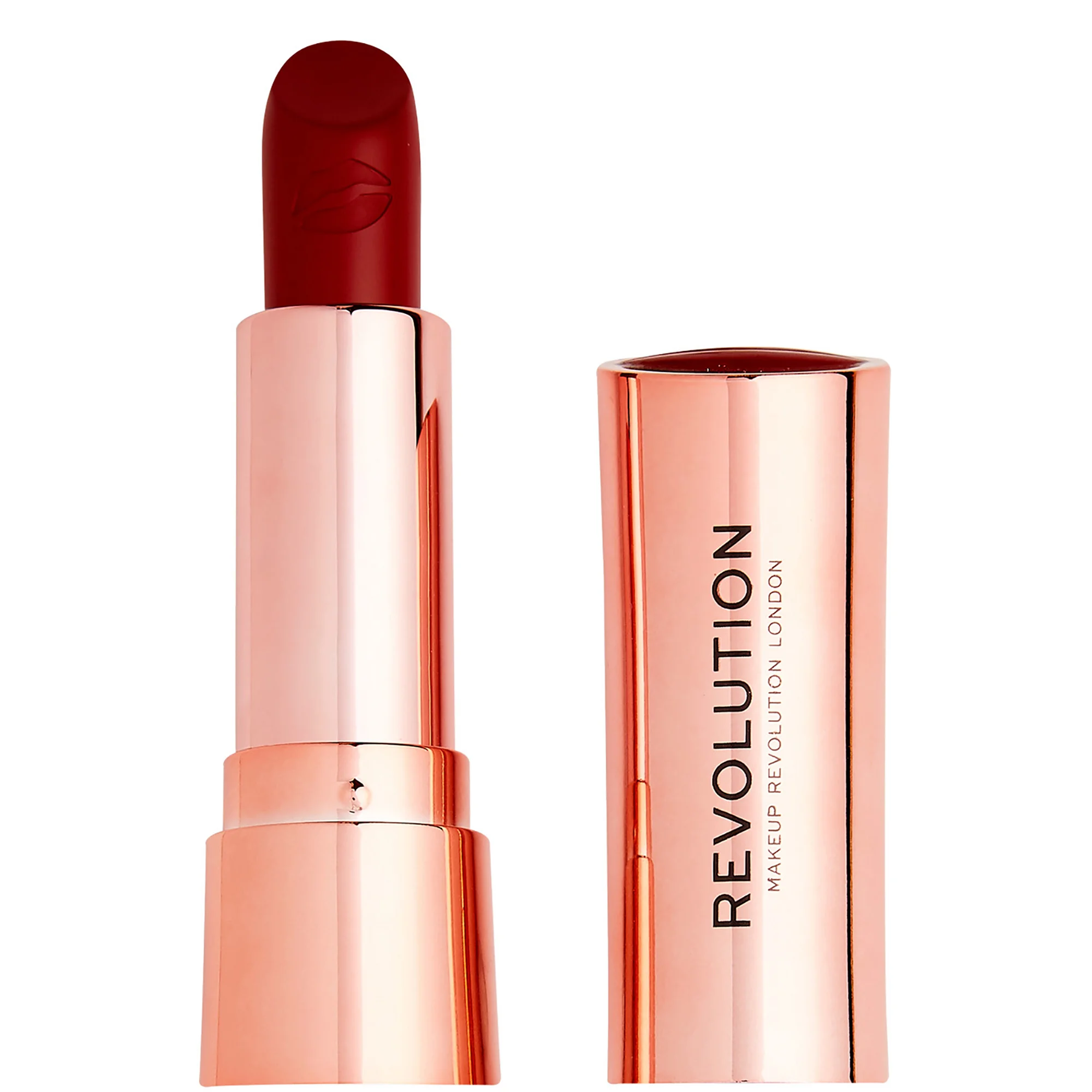 Φωτογραφία προϊόντος: Makeup Revolution Satin Kiss Lipstick - Ruby (3,5gr)