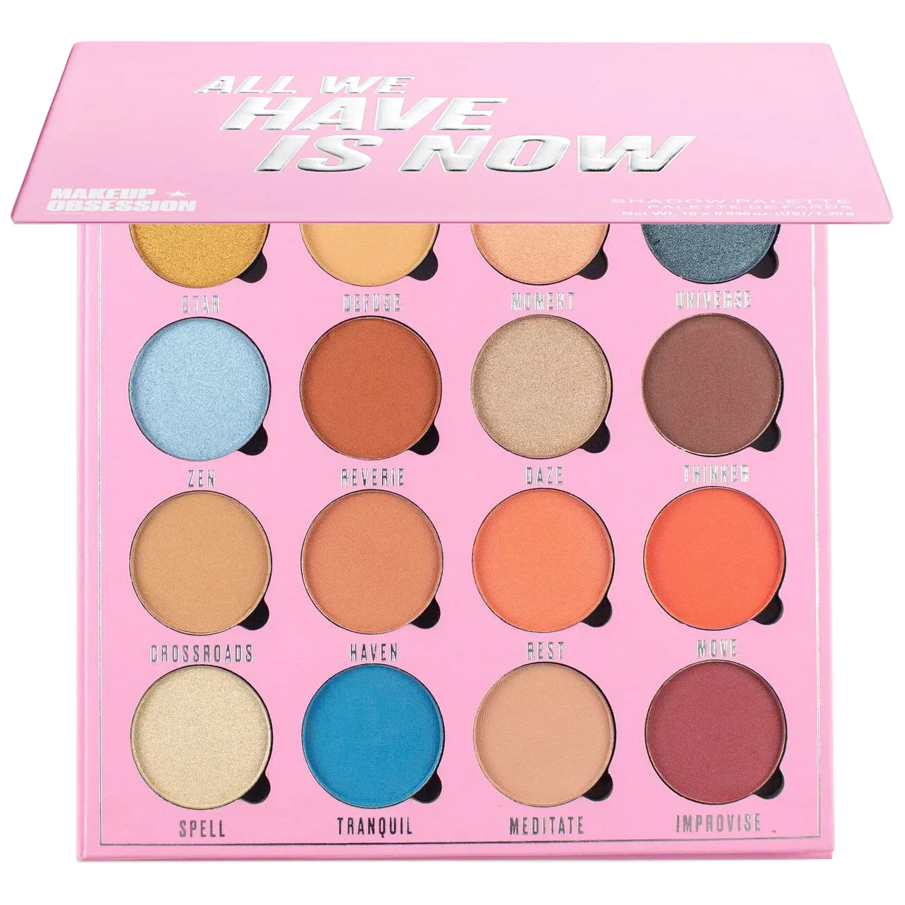 Φωτογραφία προϊόντος: Makeup Revolution Makeup Obsession All We Have Is Now Eyeshadow Palette (20,8gr)