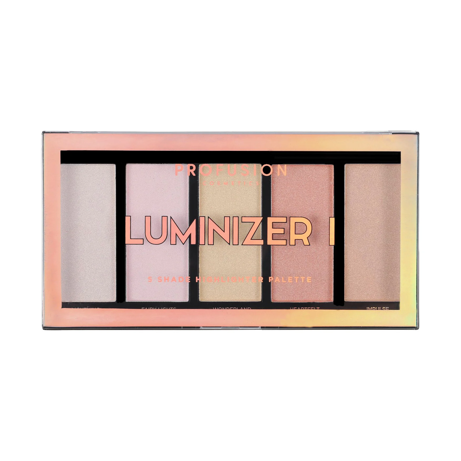 Φωτογραφία προϊόντος: Profusion 5 Shade Highlighter Palette - Luminizer I (20gr)