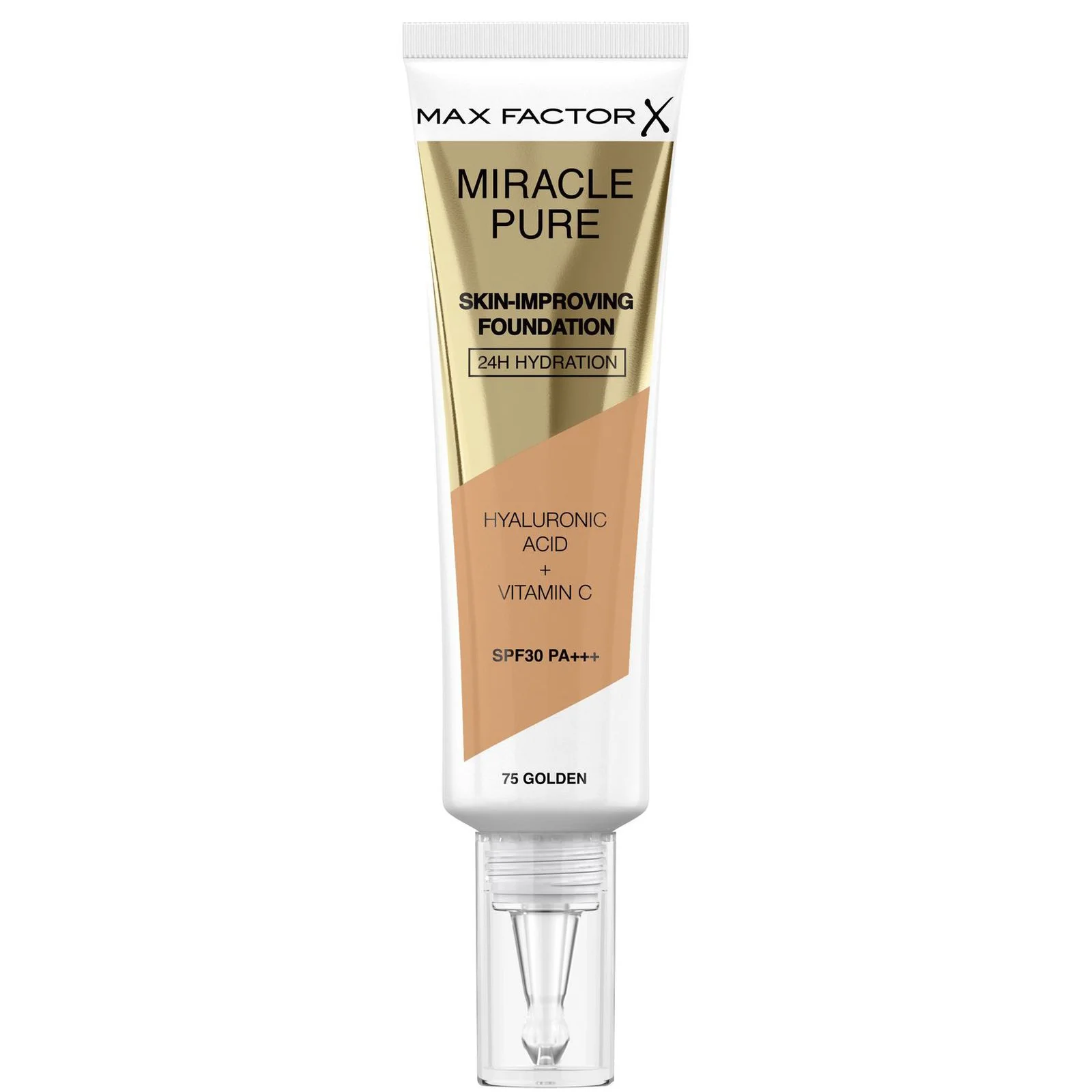 Φωτογραφία προϊόντος: Max Factor Miracle Pure Skin-Improving Foundation - 75 Golden (30ml)