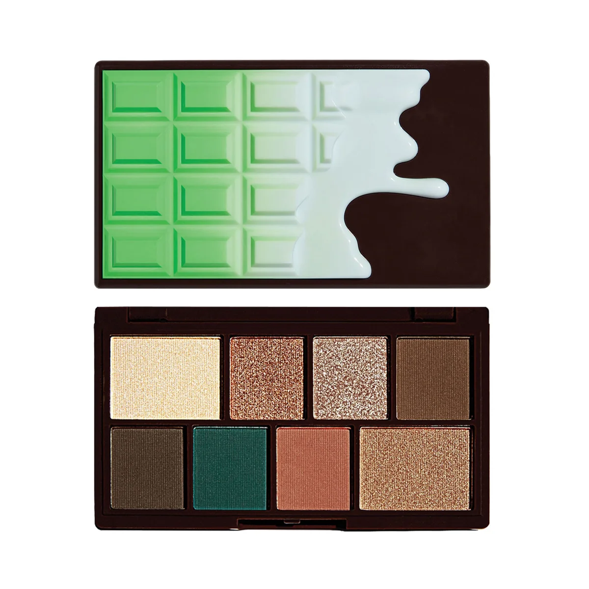 Φωτογραφία προϊόντος: Makeup Revolution I Heart Revolution Mini Chocolate Eyeshadow Palette - Mint Choc (10,2gr)