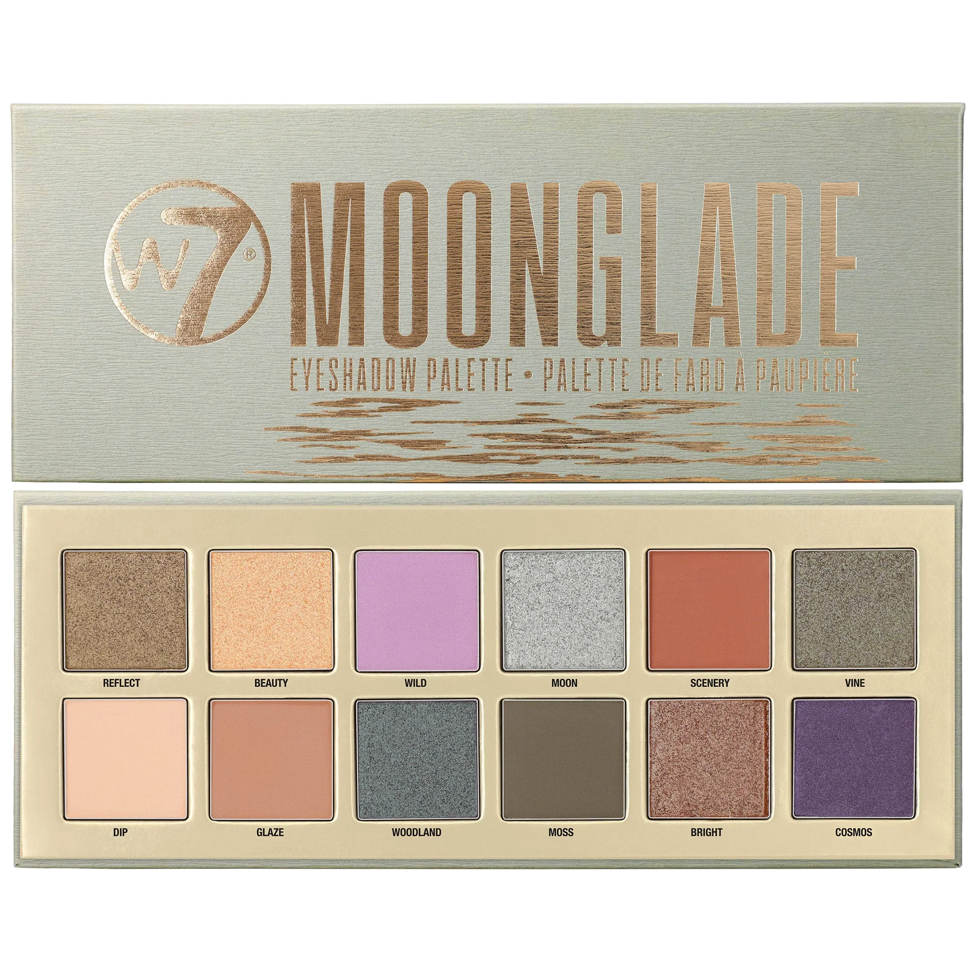 Φωτογραφία προϊόντος: W7 Cosmetics W7 Moonglade Eyeshadow Palette (20,4gr)