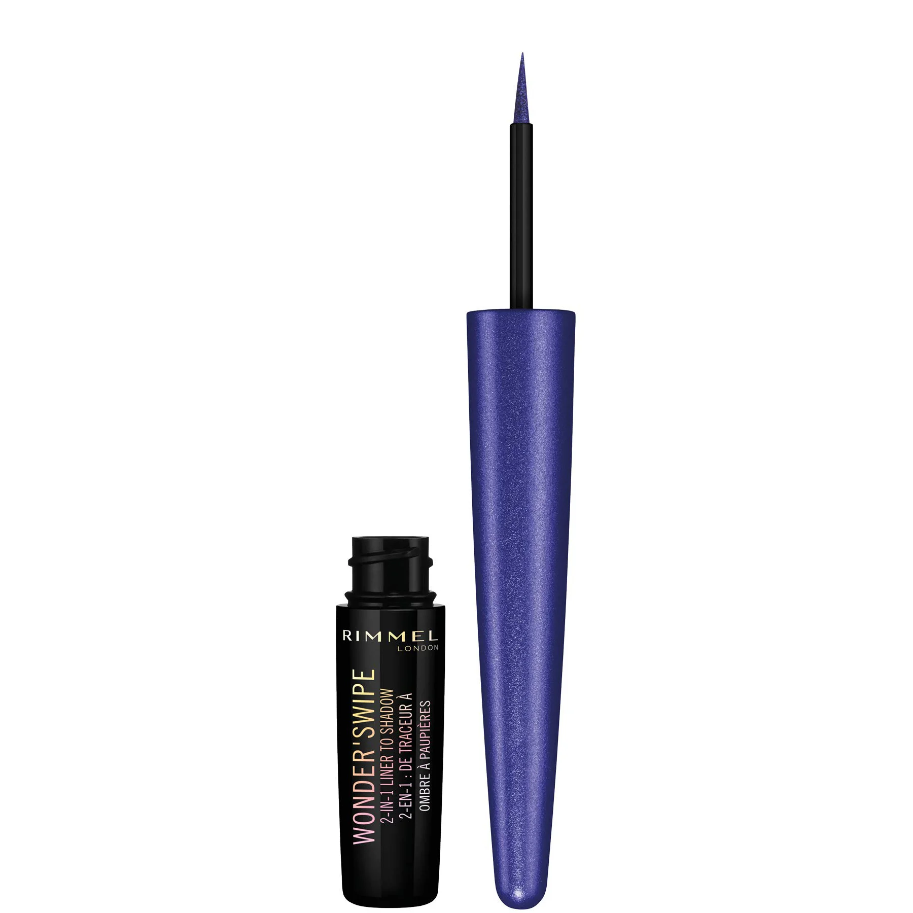 Φωτογραφία προϊόντος: Rimmel London Rimmel Wonder'Swipe 2-in-1 Liner to Shadow - 010 Cool AF (1,7ml)