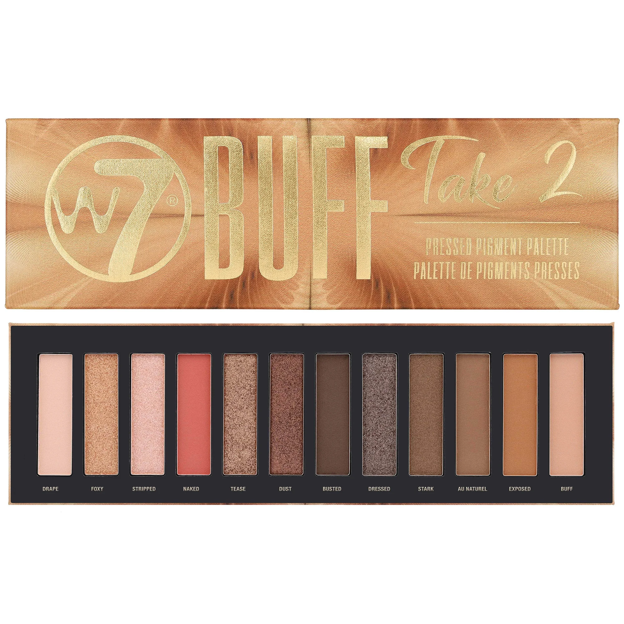 Φωτογραφία προϊόντος: W7 Cosmetics W7 Buff Take 2 Pressed Pigment Palette (15,6gr)