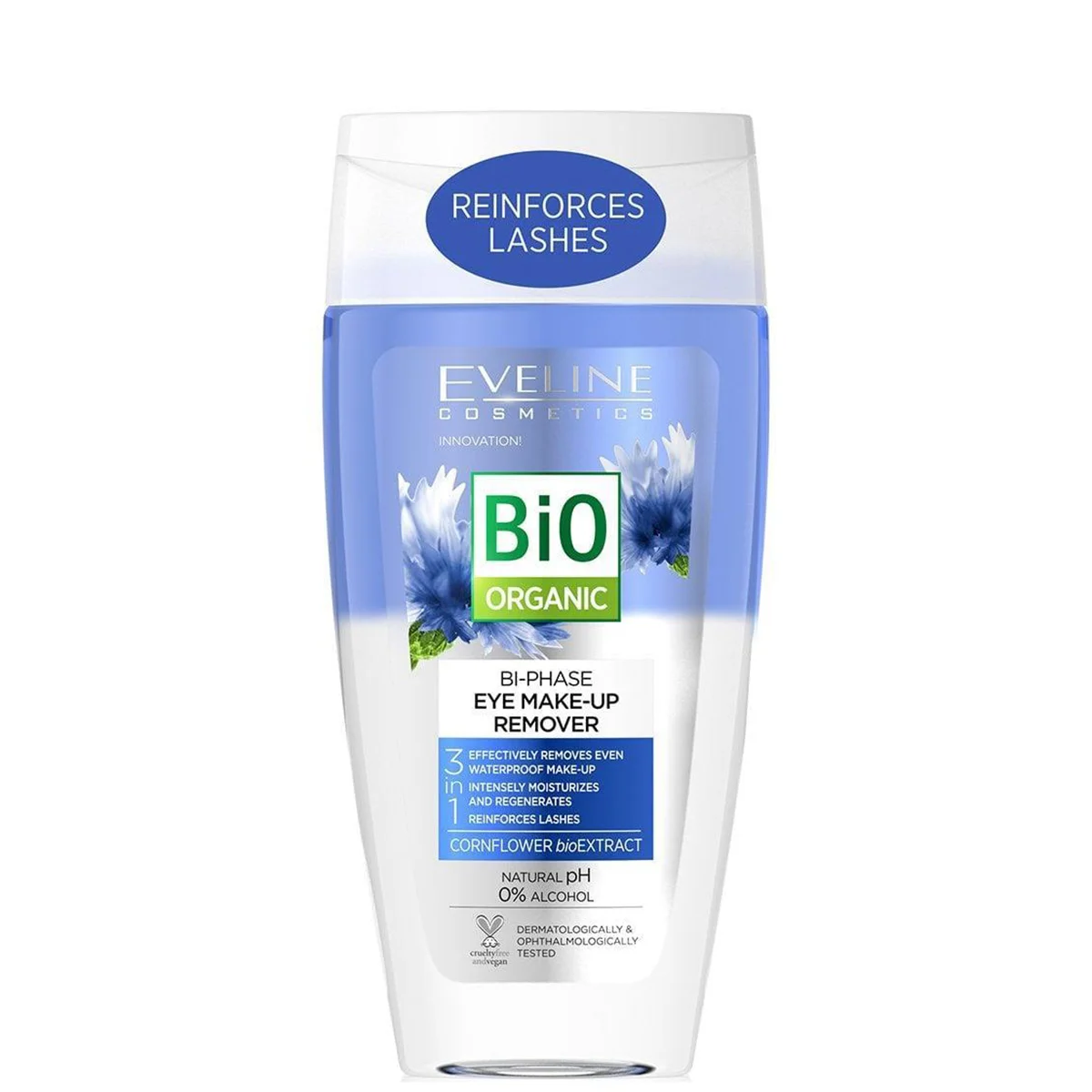 Φωτογραφία προϊόντος: Eveline Bio Organic Bi-Phase 3-In-1 Eye Makeup Remover (150ml)