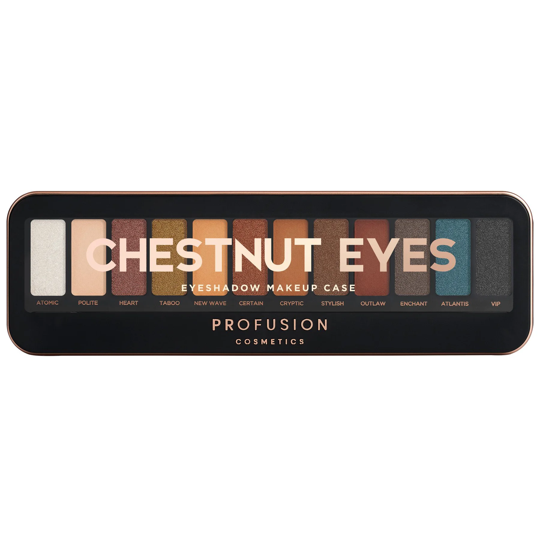 Φωτογραφία προϊόντος: Profusion Eyeshadow Makeup Case - Chestnut Eyes (10,2gr)
