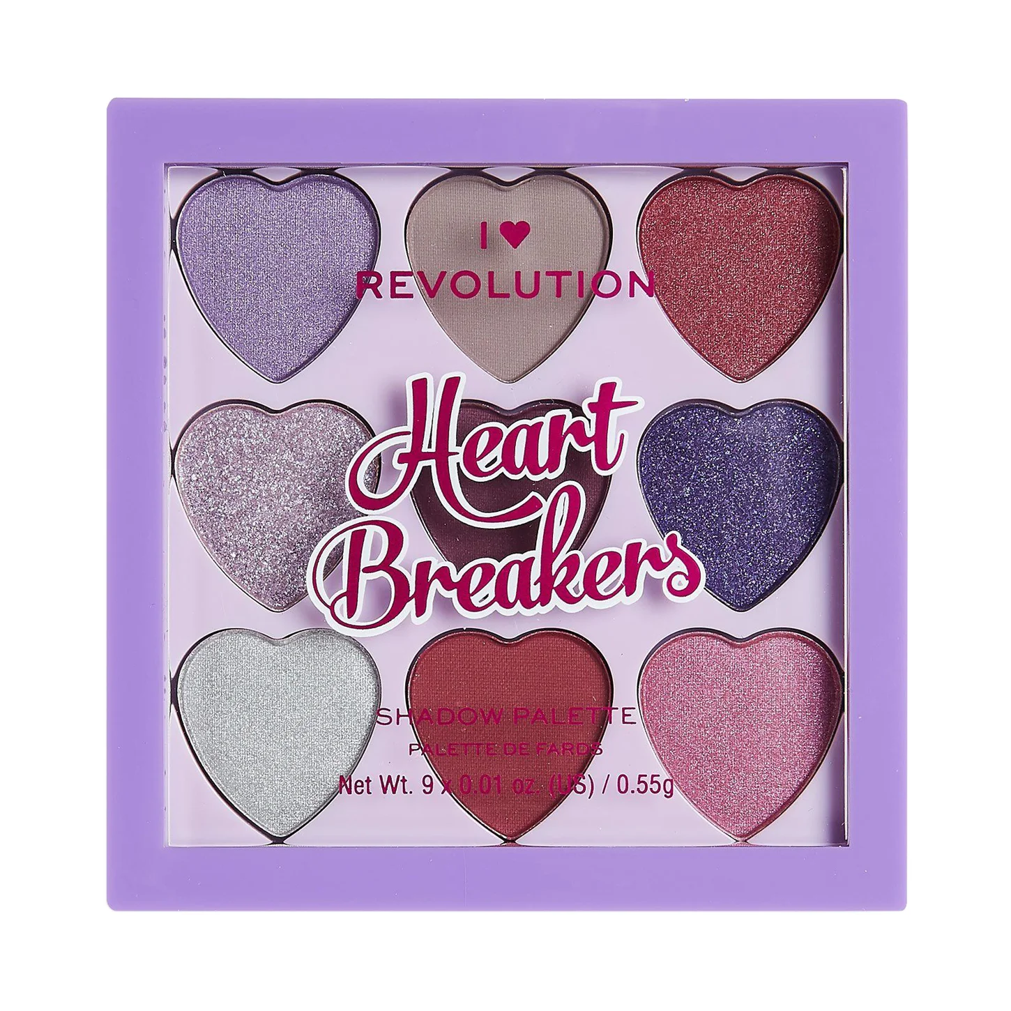Φωτογραφία προϊόντος: Makeup Revolution I Heart Revolution Heartbreakers Eyeshadow Palette - Mystical (5gr)
