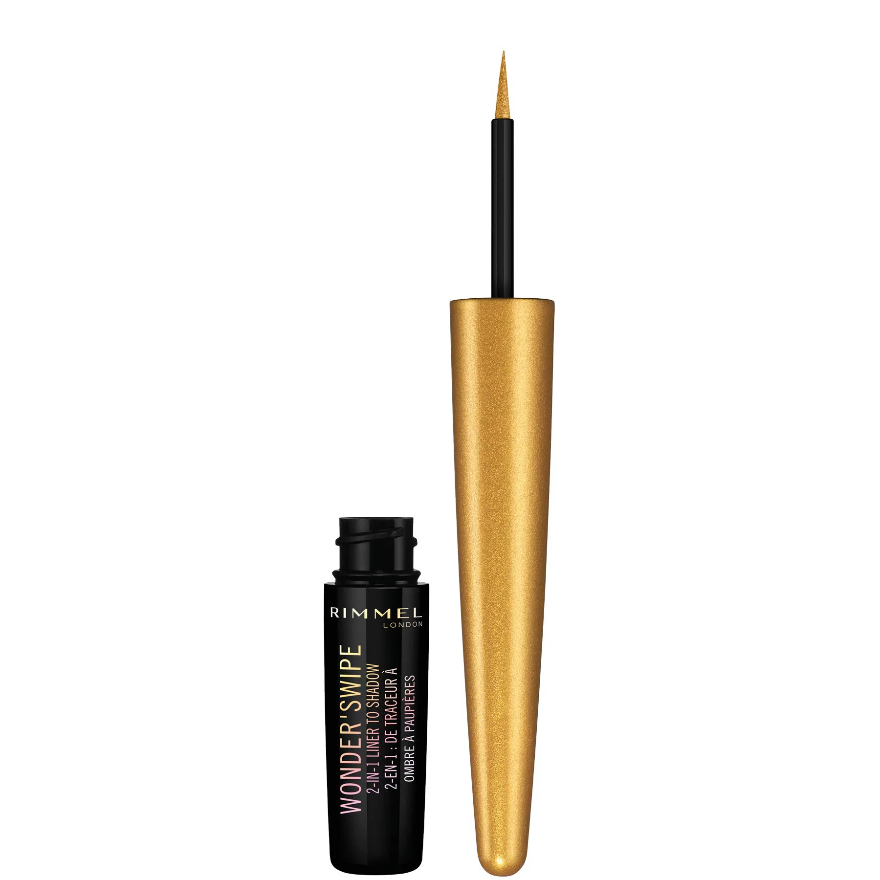 Φωτογραφία προϊόντος: Rimmel London Rimmel Wonder'Swipe 2-in-1 Liner to Shadow - 002 Instafamous (1,7ml)