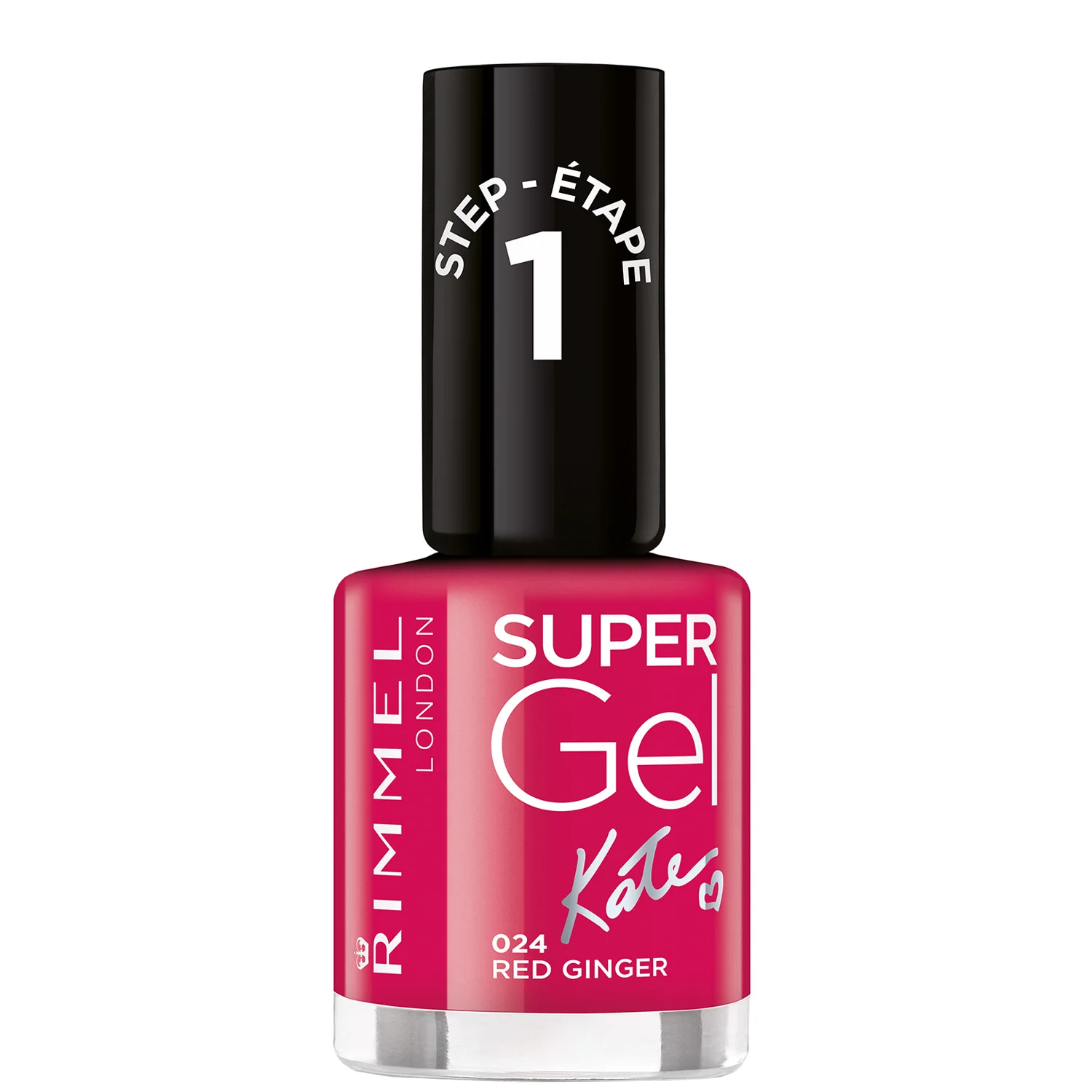 Φωτογραφία προϊόντος: Rimmel London Rimmel Super Gel Nail Polish - 024 Red Ginger (12ml)