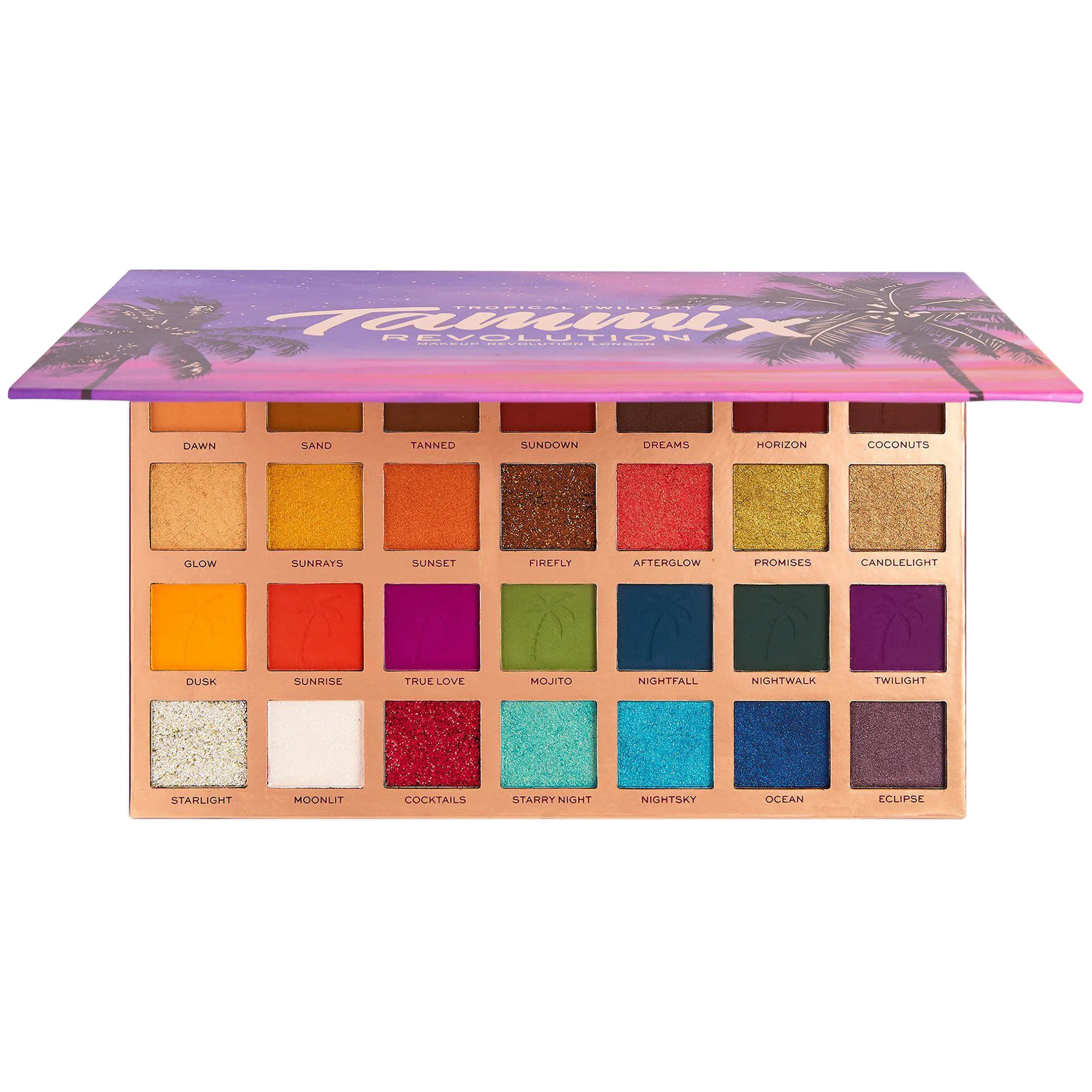 Φωτογραφία προϊόντος: Makeup Revolution X Tammi Tropical Twilight Eyeshadow Palette (33,6gr)