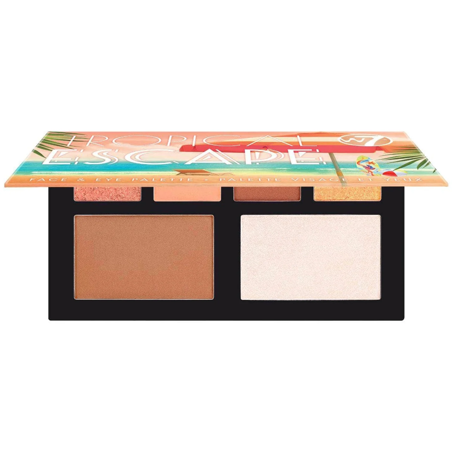 Φωτογραφία προϊόντος: W7 Cosmetics W7 Tropical Escape Face & Eye Palette - Golden Gaze Light/Medium (13,8gr)