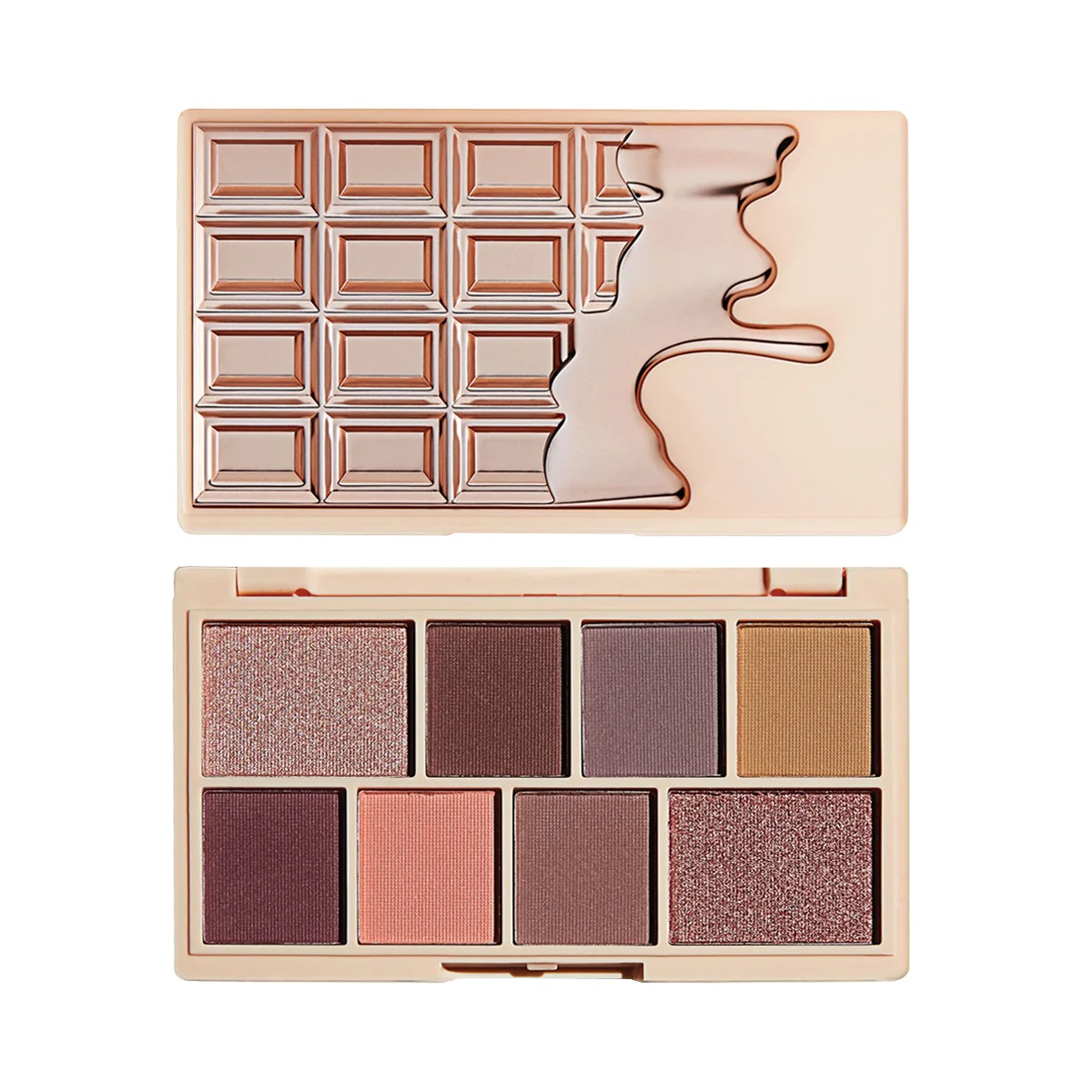 Φωτογραφία προϊόντος: Makeup Revolution I Heart Revolution Mini Chocolate Eyeshadow Palette - Rose Gold (10,2gr)
