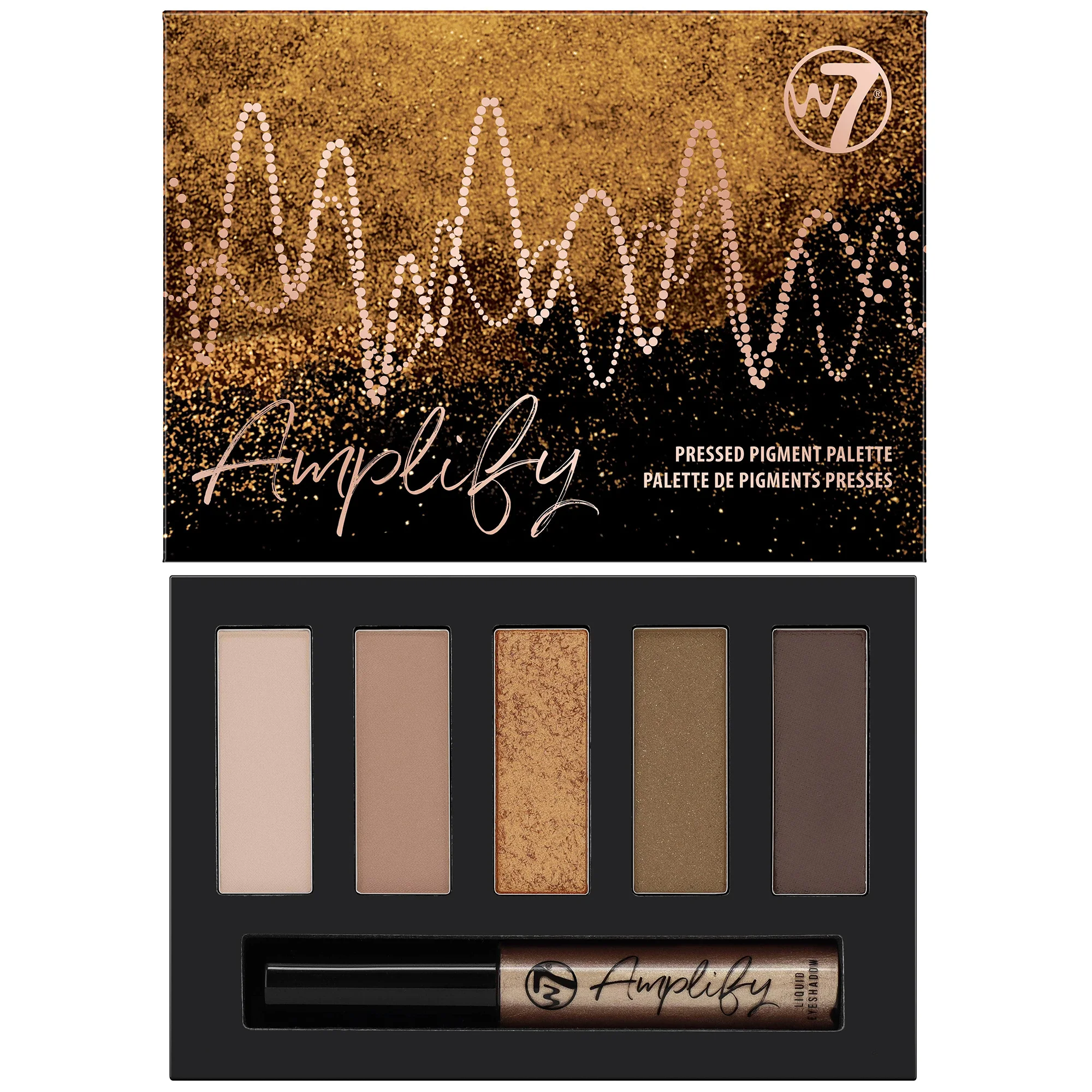 Φωτογραφία προϊόντος: W7 Cosmetics W7 Amplify Pressed Pigment Palette - Power Trip