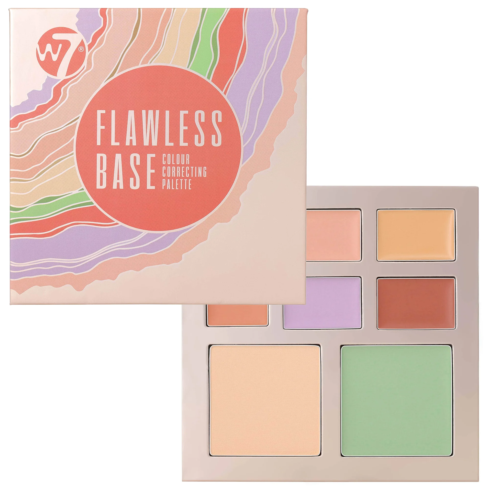 Φωτογραφία προϊόντος: W7 Cosmetics W7 Flawless Base Colour Correcting Palette (13,5gr)