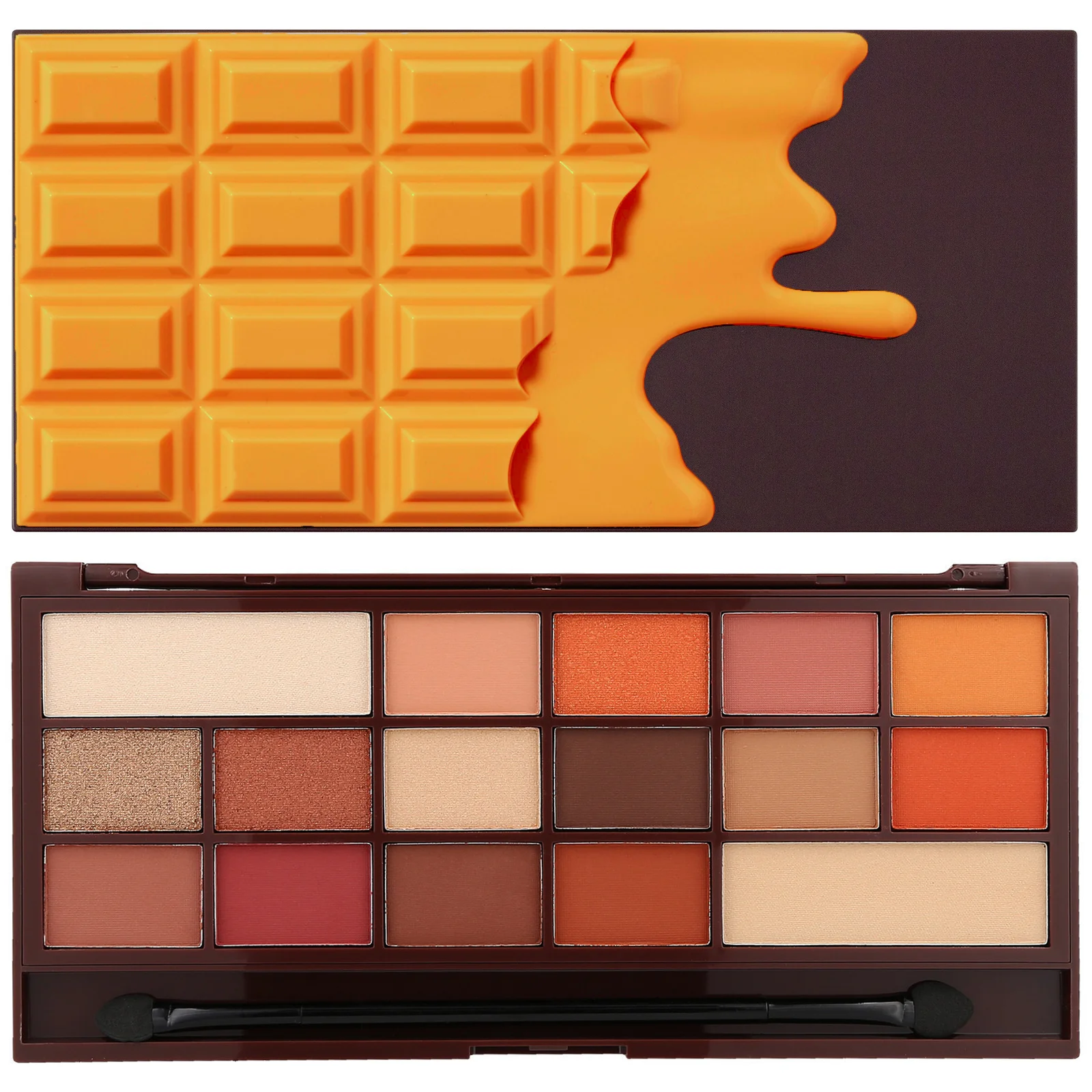 Φωτογραφία προϊόντος: Makeup Revolution I Heart Revolution Chocolate Orange Eyeshadow Palette (22gr)