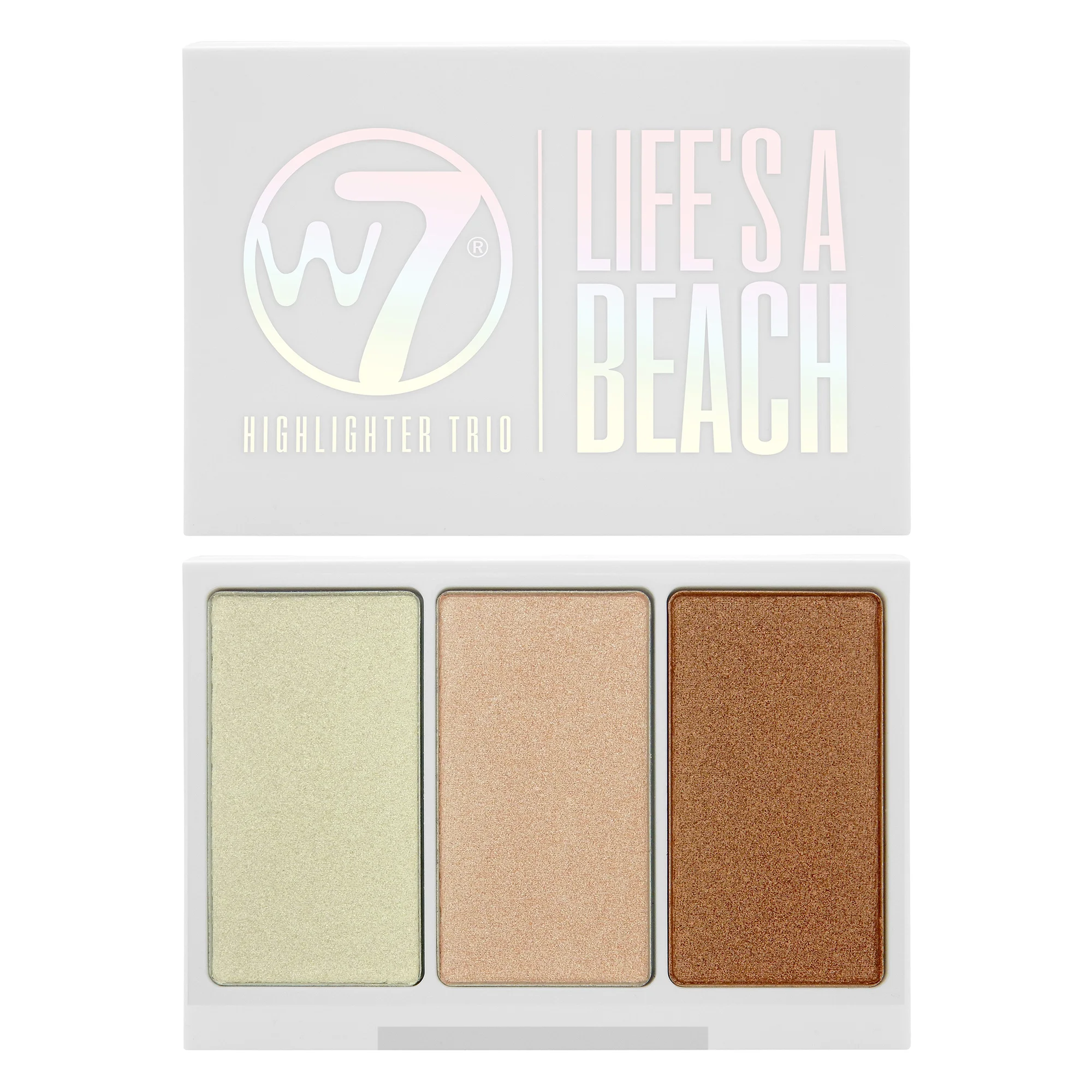 Φωτογραφία προϊόντος: W7 Cosmetics W7 Life's A Beach Highlighter Trio (10gr)