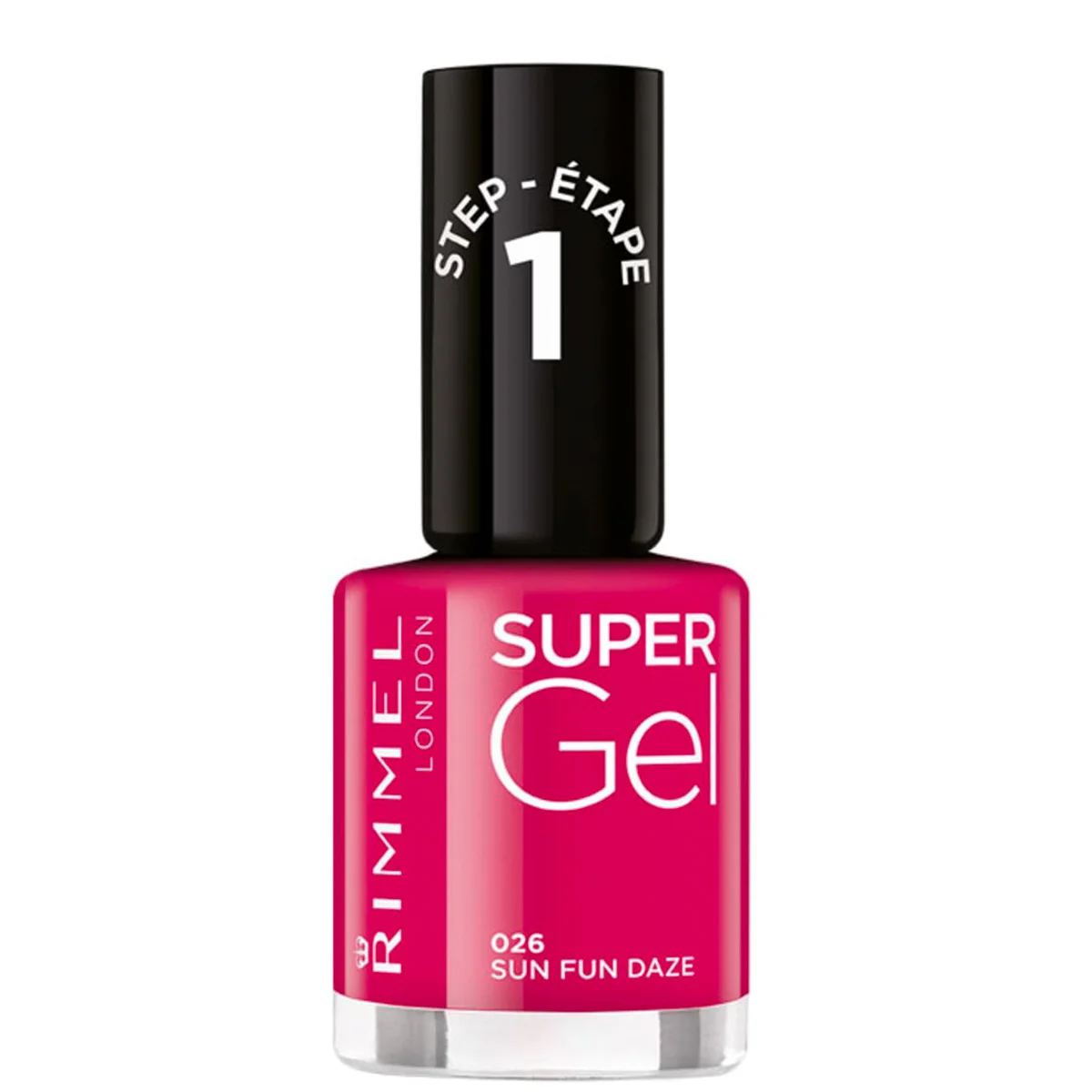 Φωτογραφία προϊόντος: Rimmel London Rimmel Super Gel Nail Polish - 026 Sun Fun Daze (12ml)