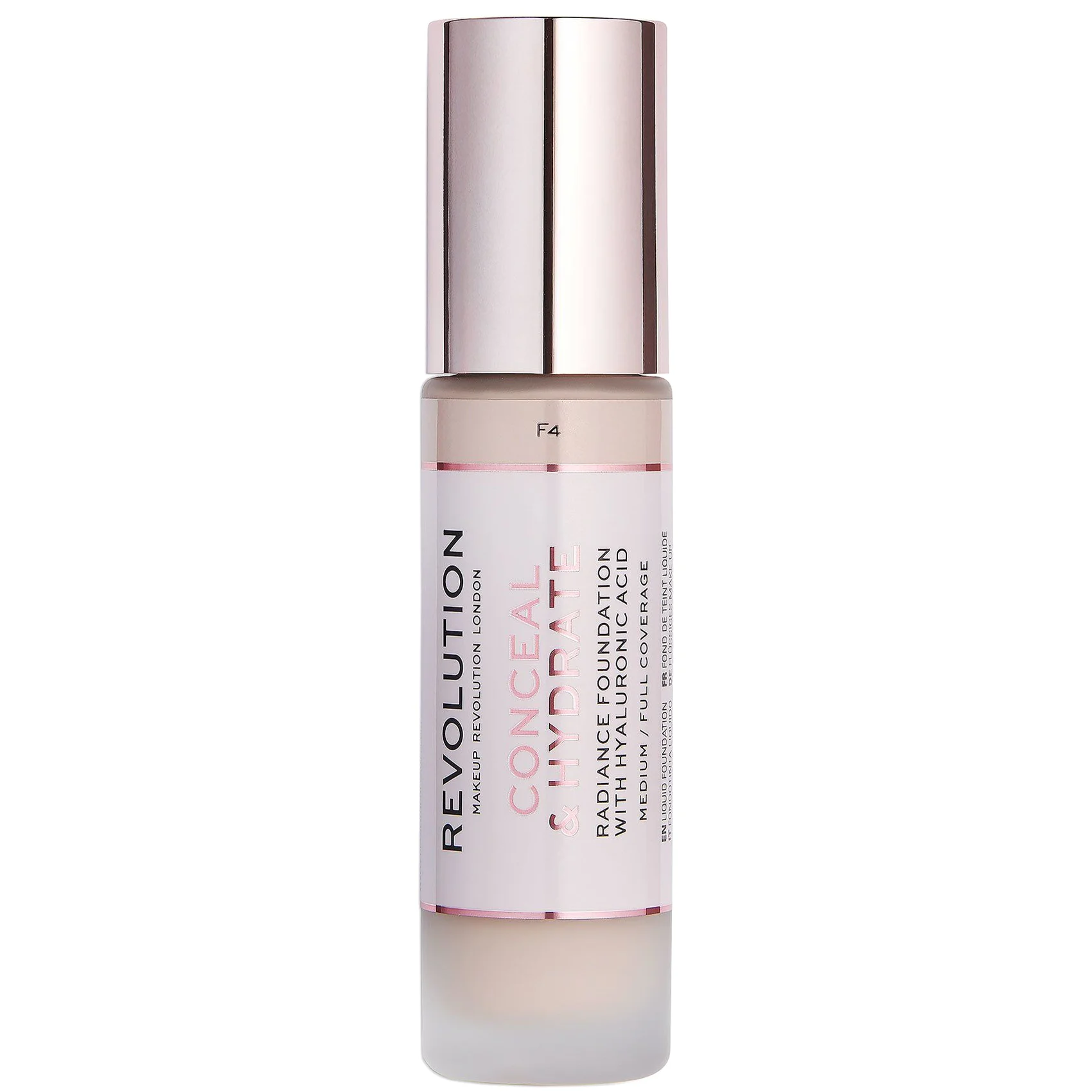 Φωτογραφία προϊόντος: Makeup Revolution Conceal & Hydrate Foundation - F4 (23ml)